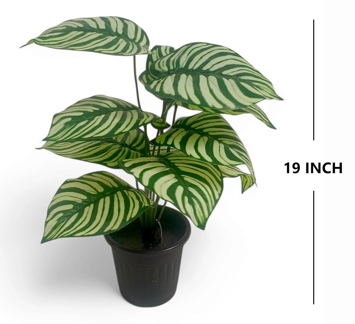 1.6 Feet (48 CM) Artificial Plant for Indoor and Outdoor, Home, Shop, Office, Restaurant Decoration Dark Green (Pack of 1)