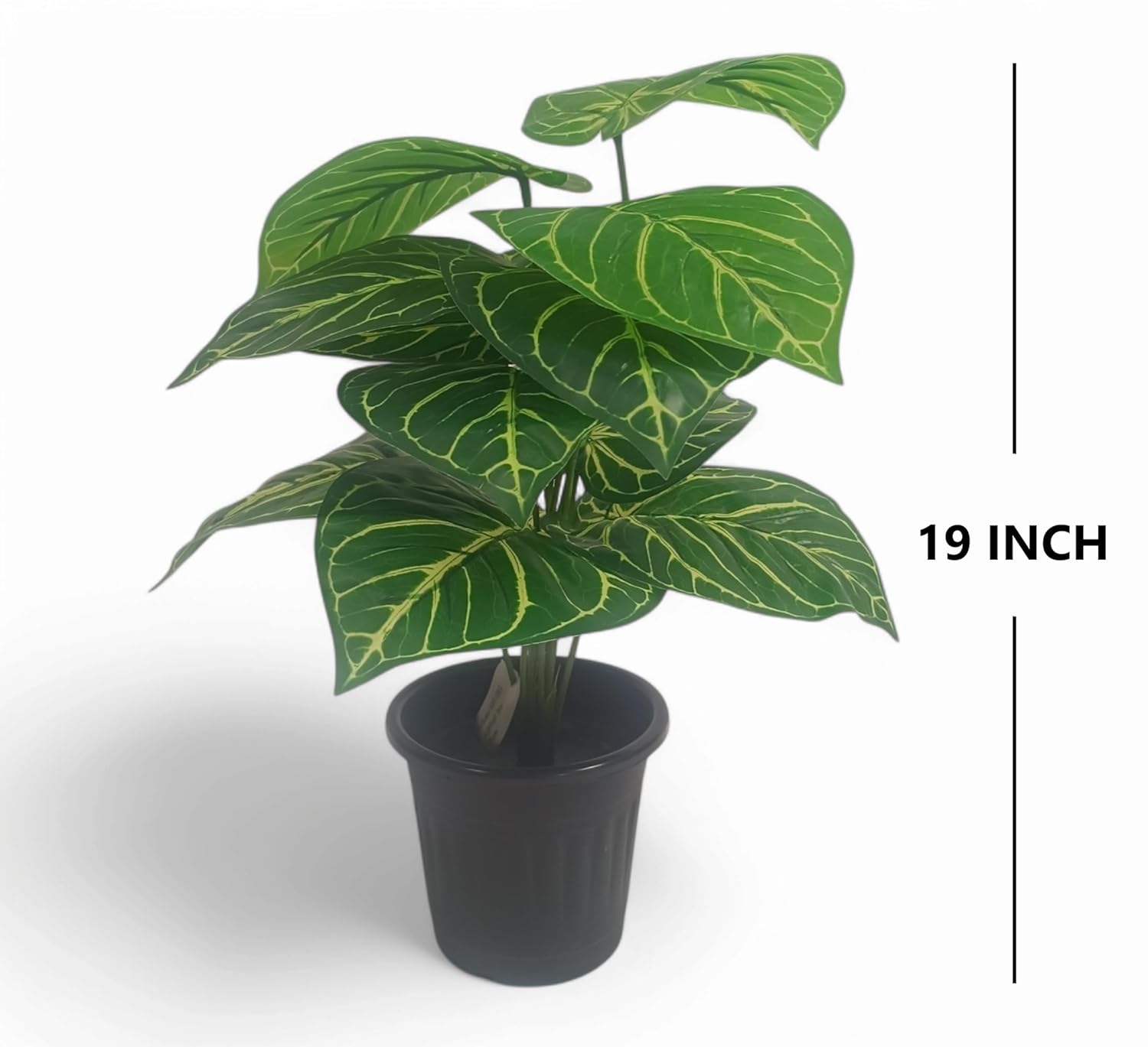 1.6 Feet (48 CM) Artificial Plant for Indoor and Outdoor, Home, Shop, Office, Restaurant Decoration Dark Green (Pack of 1)