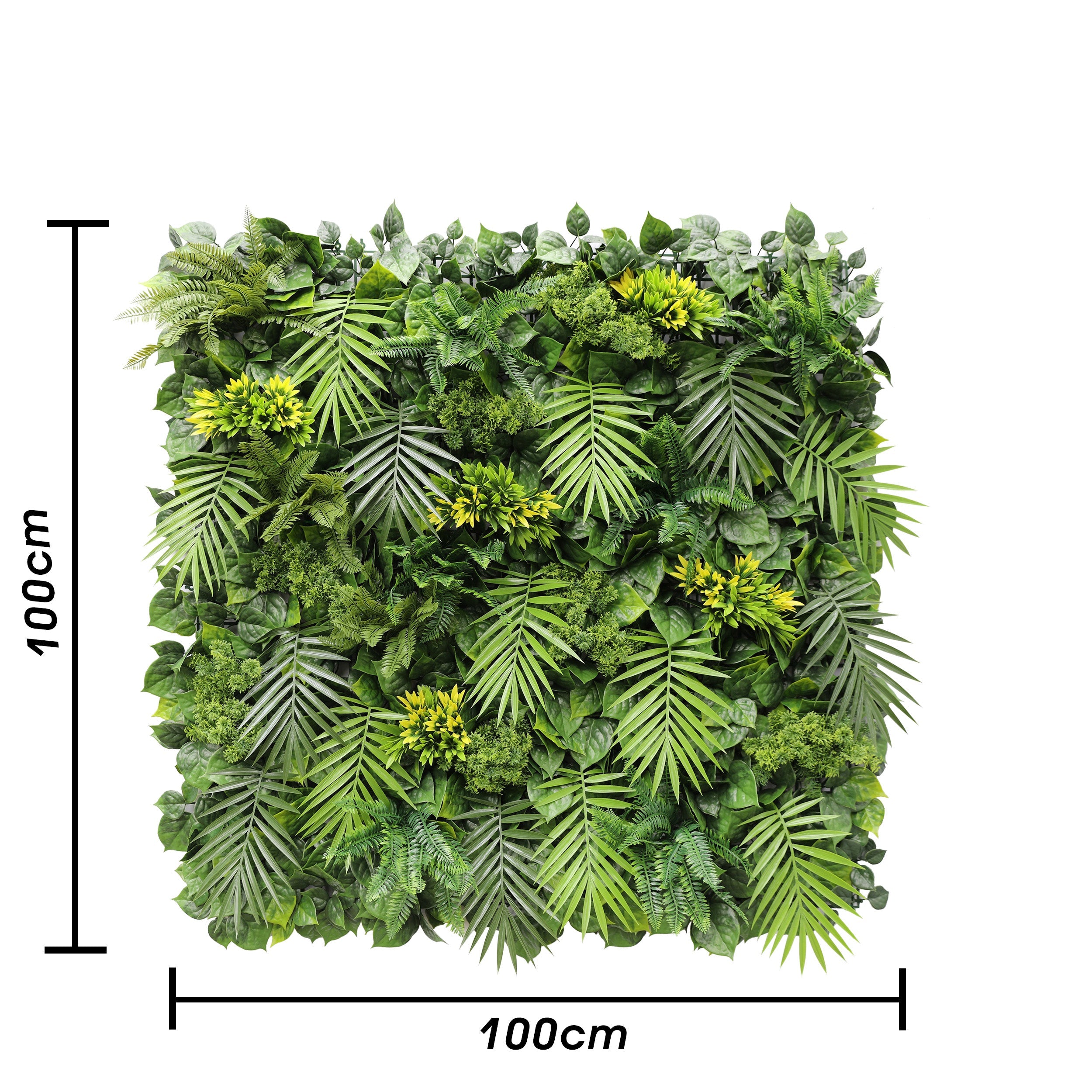 Artificial Vertical Garden Wall Panel 100X100 CM