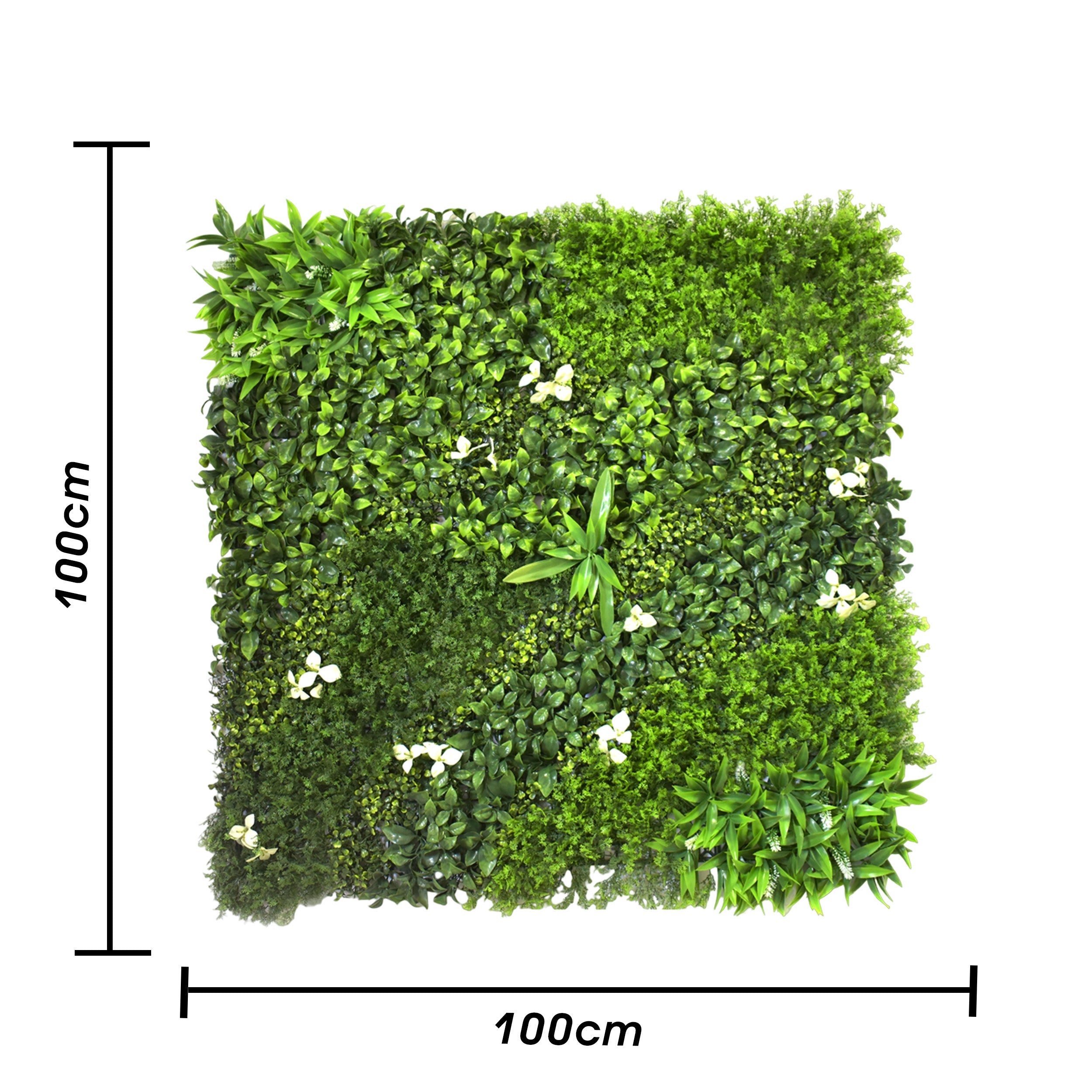 Artificial Vertical Garden Wall Panel 100X100 CM