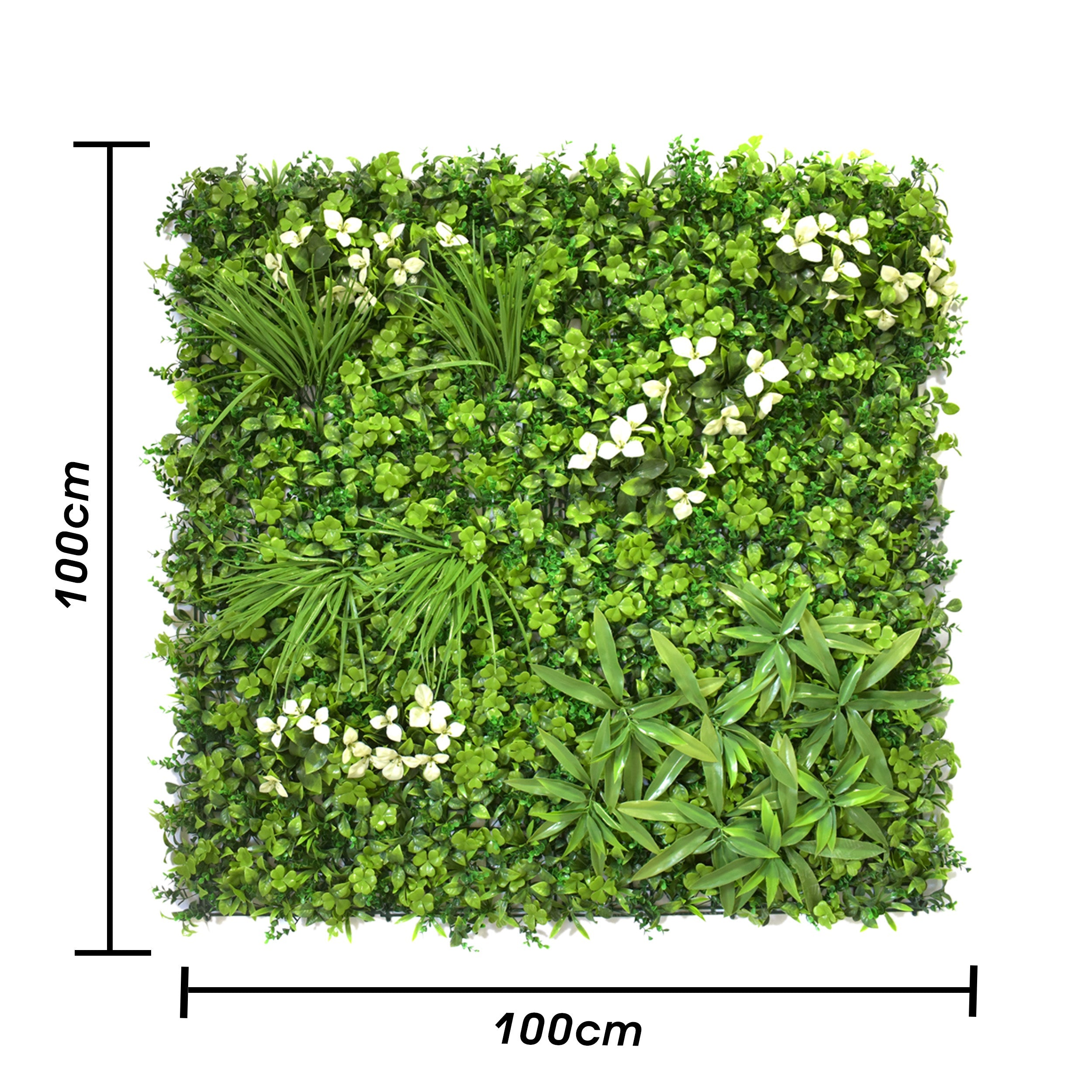 Artificial Vertical Garden Wall Panel 100X100 CM
