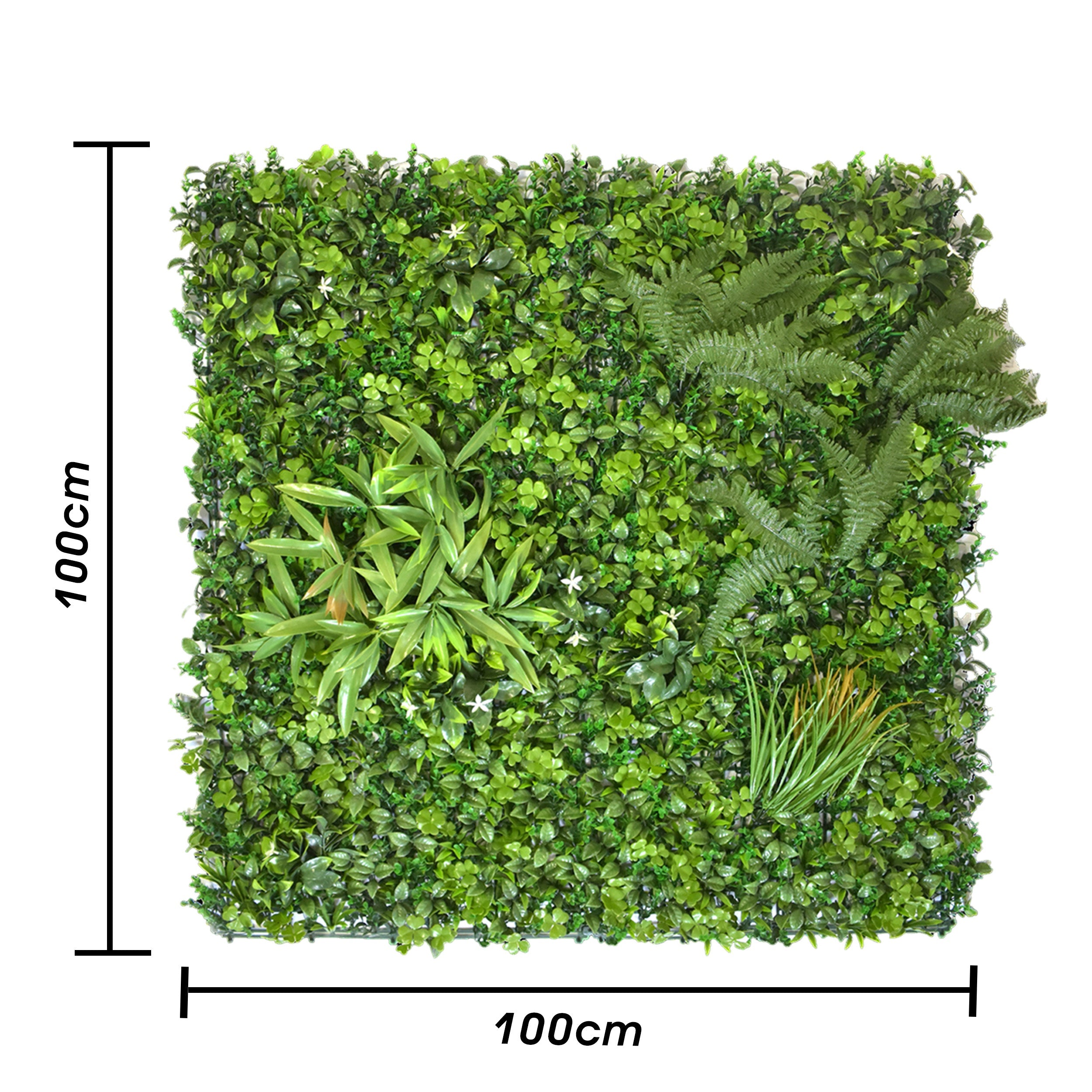 Artificial Vertical Garden Wall Panel 100X100 CM