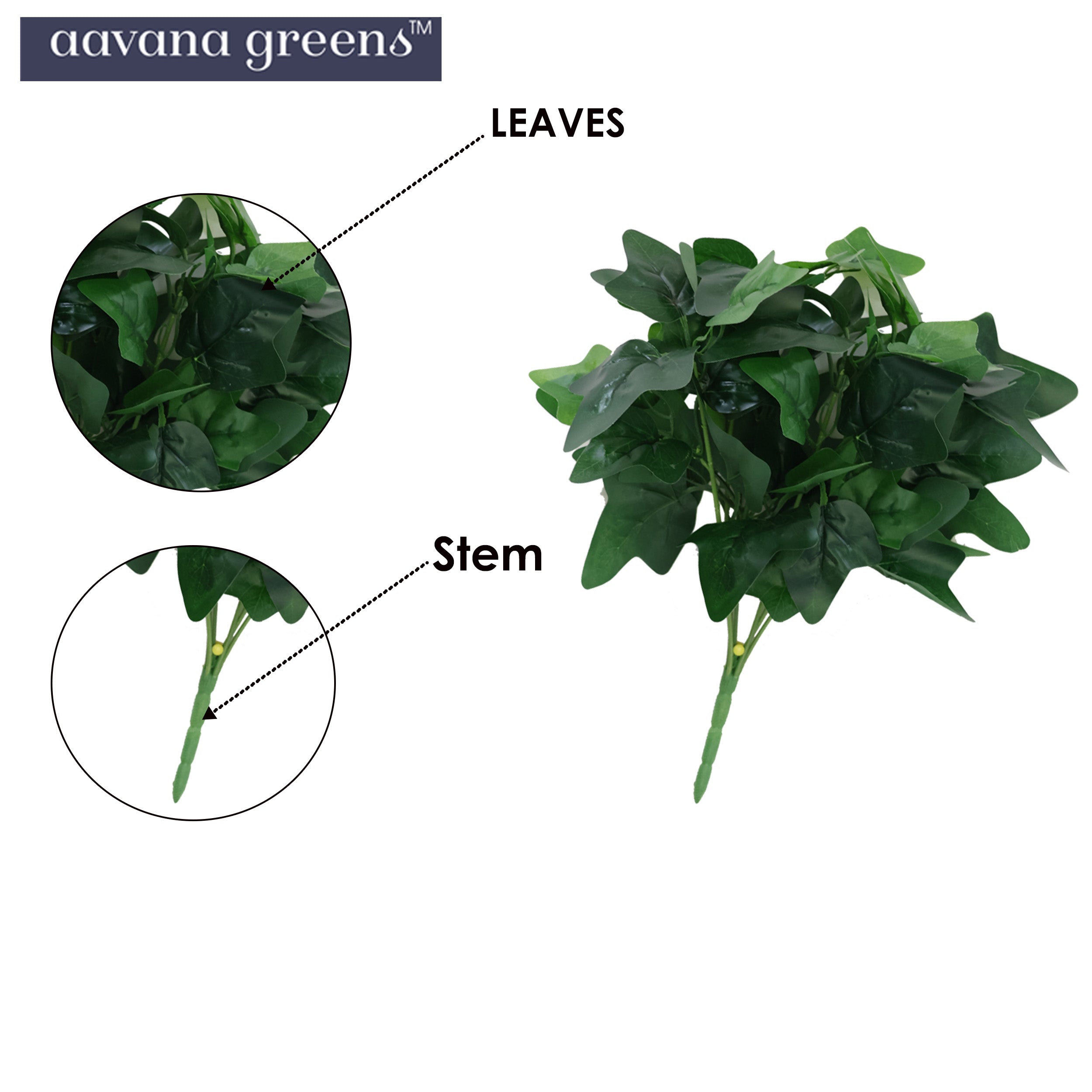 Artificial Bushes (Height - 40 CM)