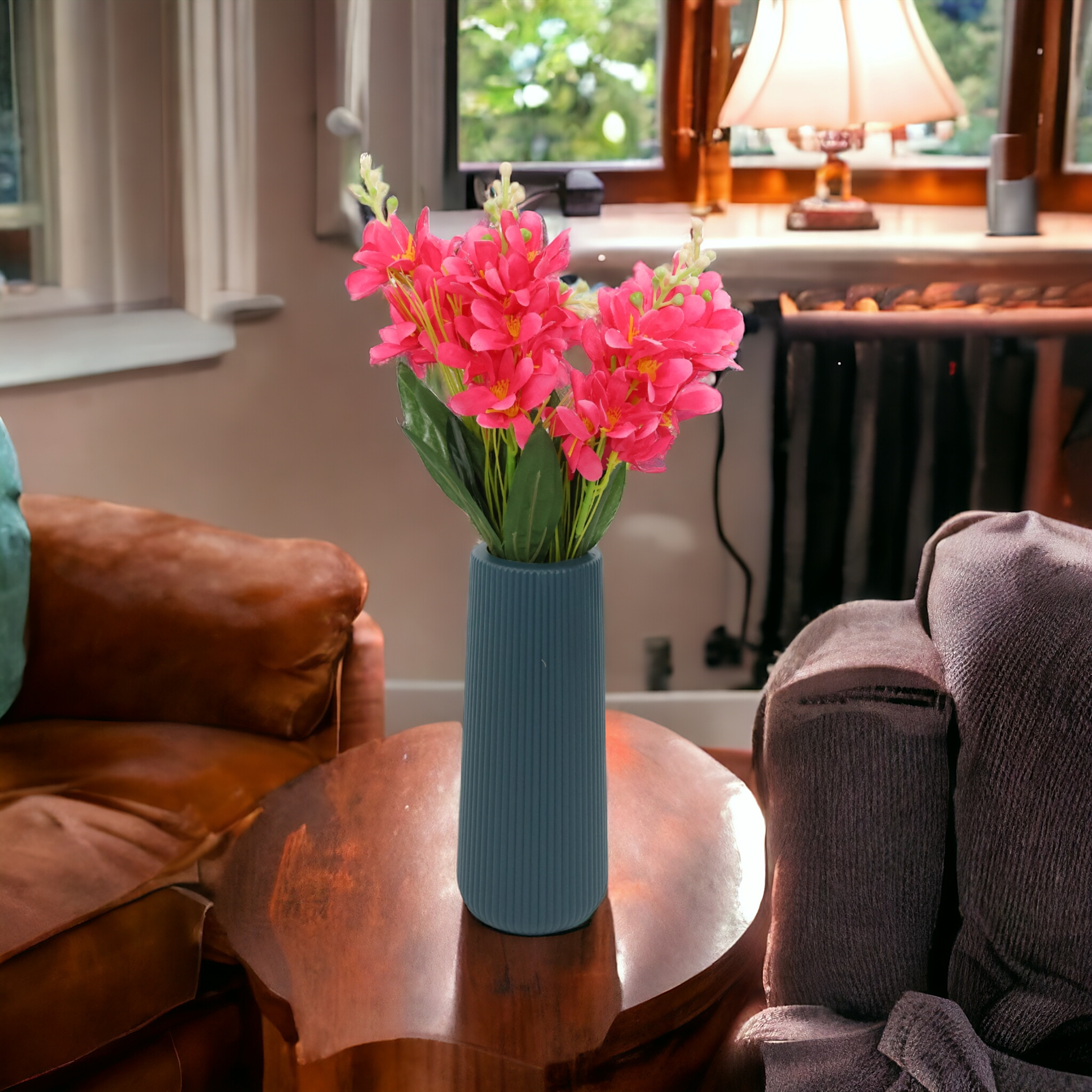 Artificial Bushes For Indoor Use Home And Office (Without Pot)