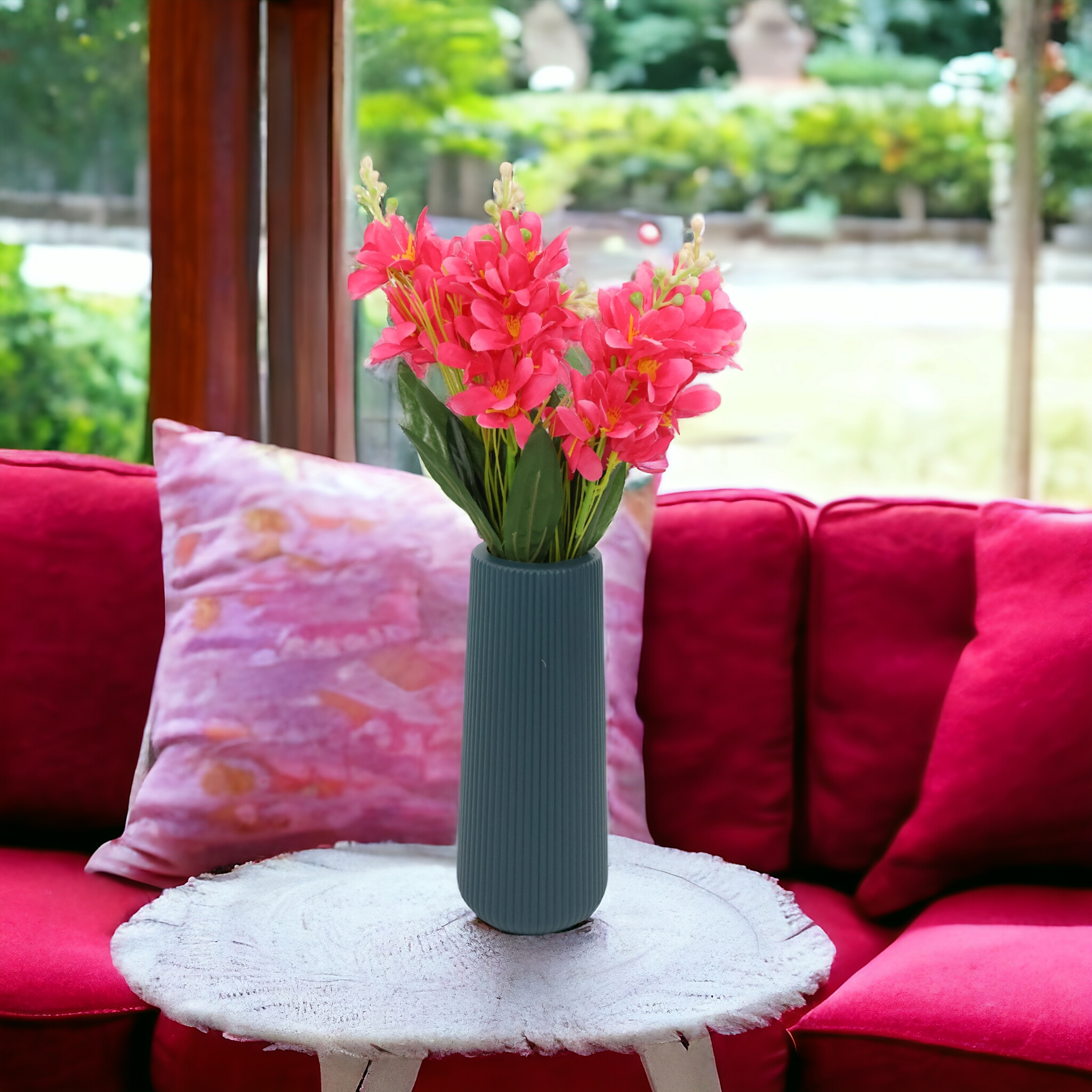 Artificial Bushes For Indoor Use Home And Office (Without Pot)