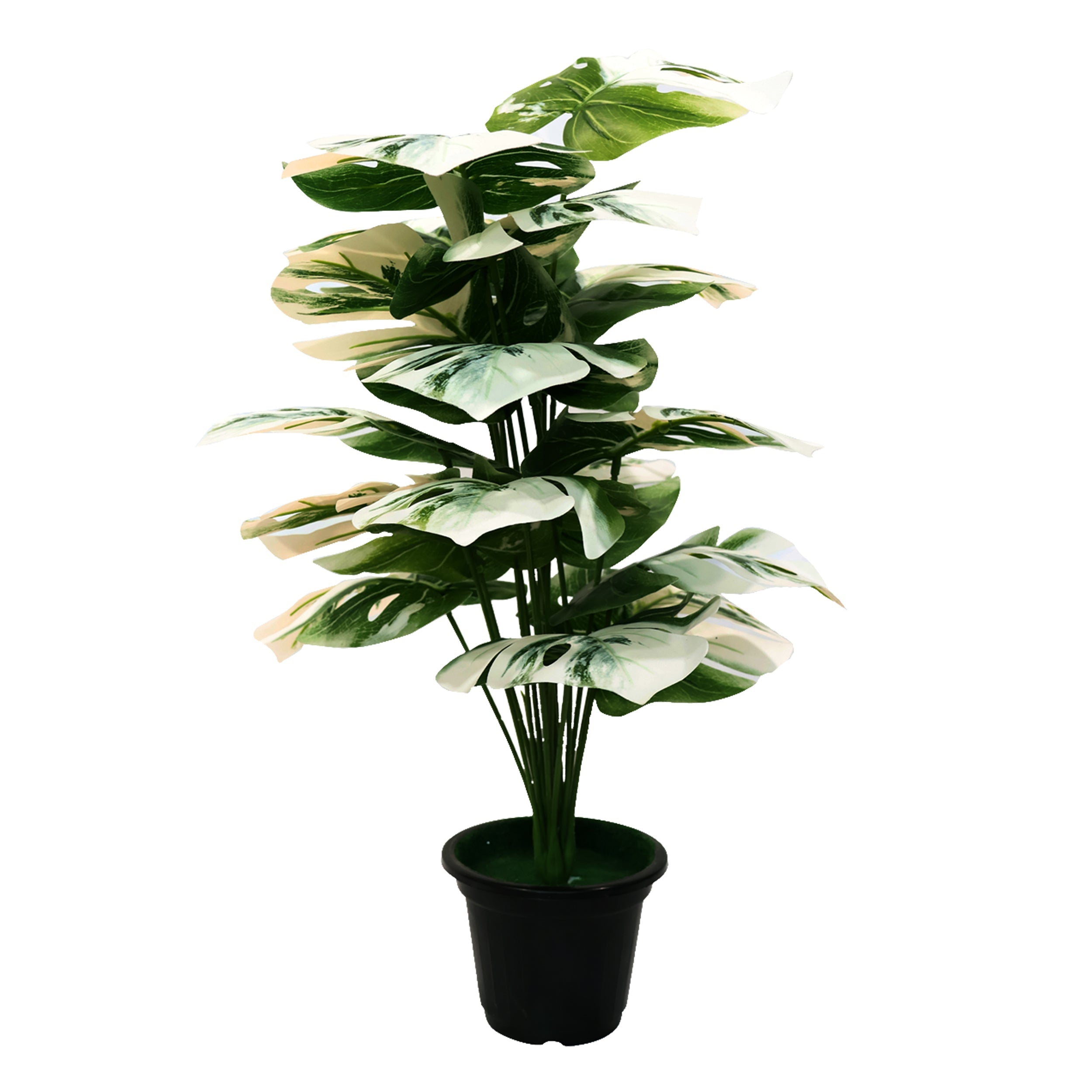 30" ( 76 cm ) Artificial Plants Green Monstera Pack of 2