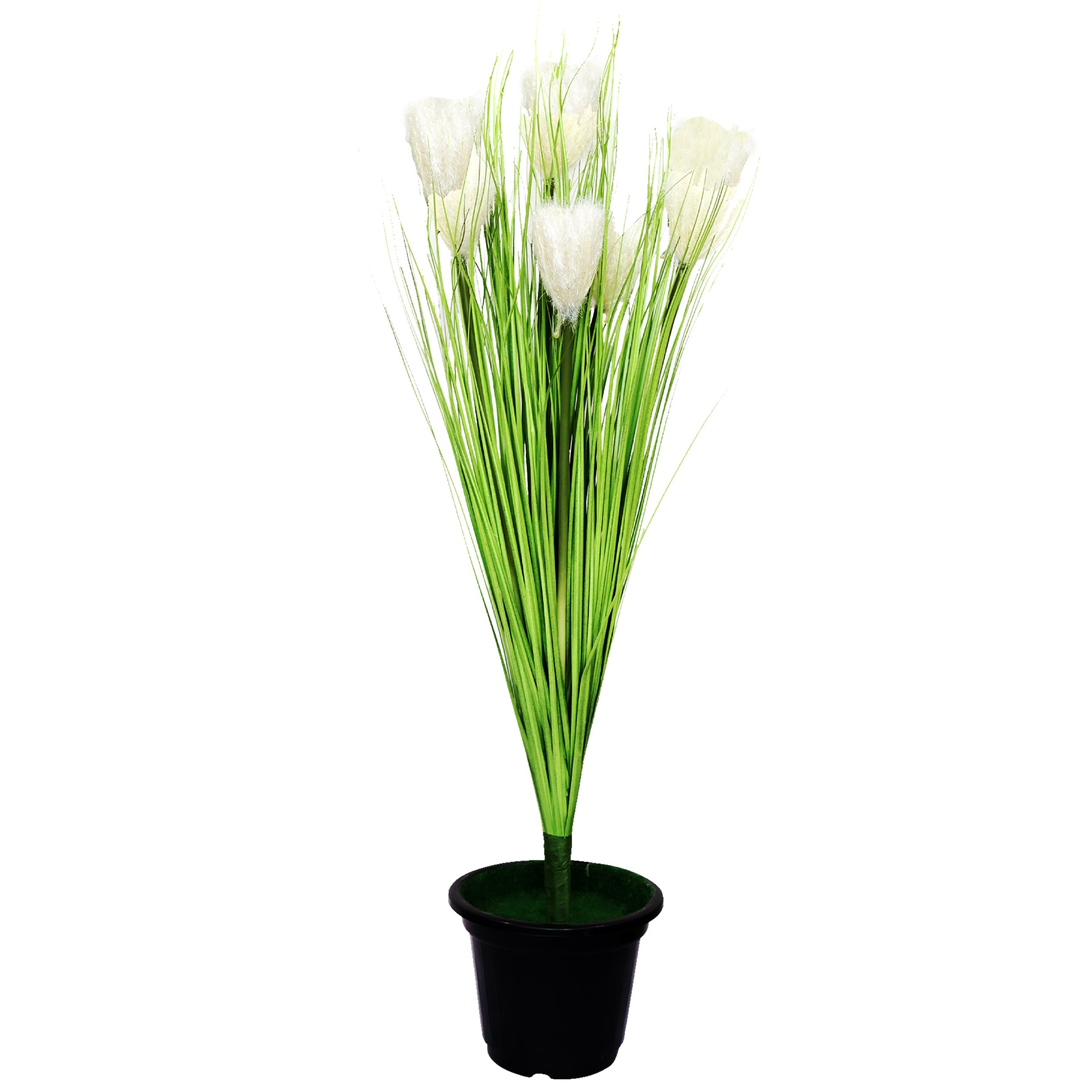 30"(76 cm )  Artificial Plants with Reed Flowers Pack of 2
