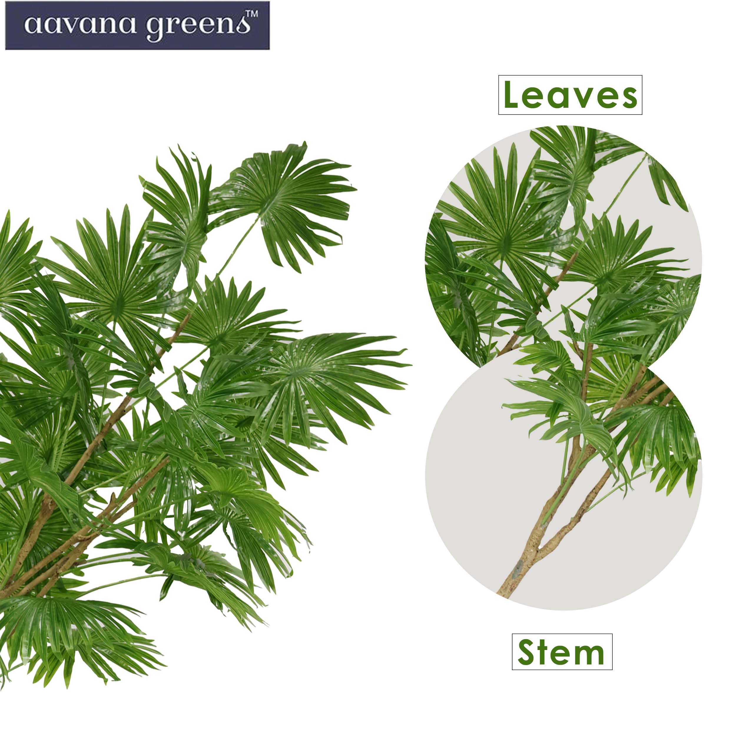 5 Feet ( 152 cm )  Palmyra Palm Artificial Plants Pack of 1