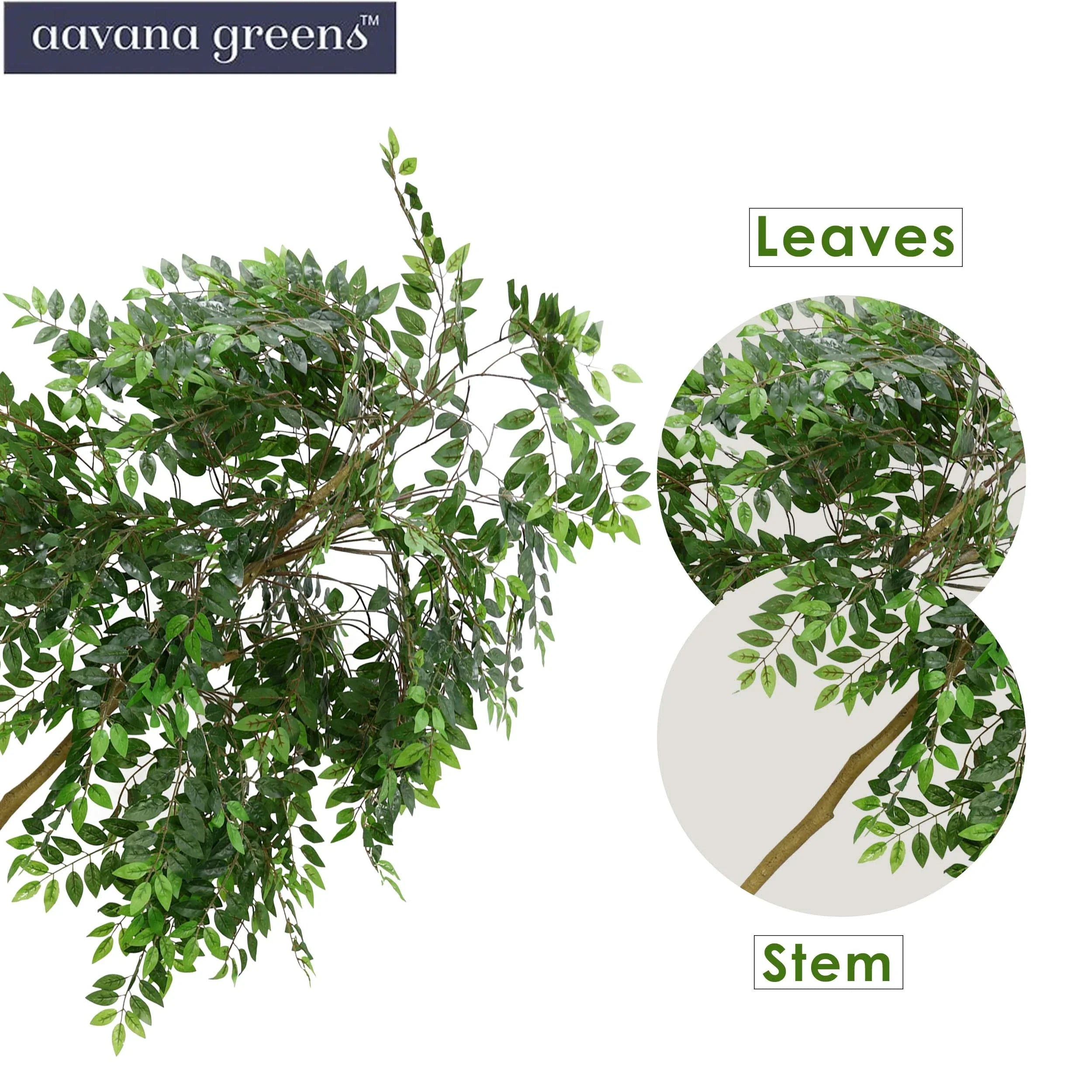 4 Feet ( 121 cm )  Ficus Artificial Plants Pack Of 1