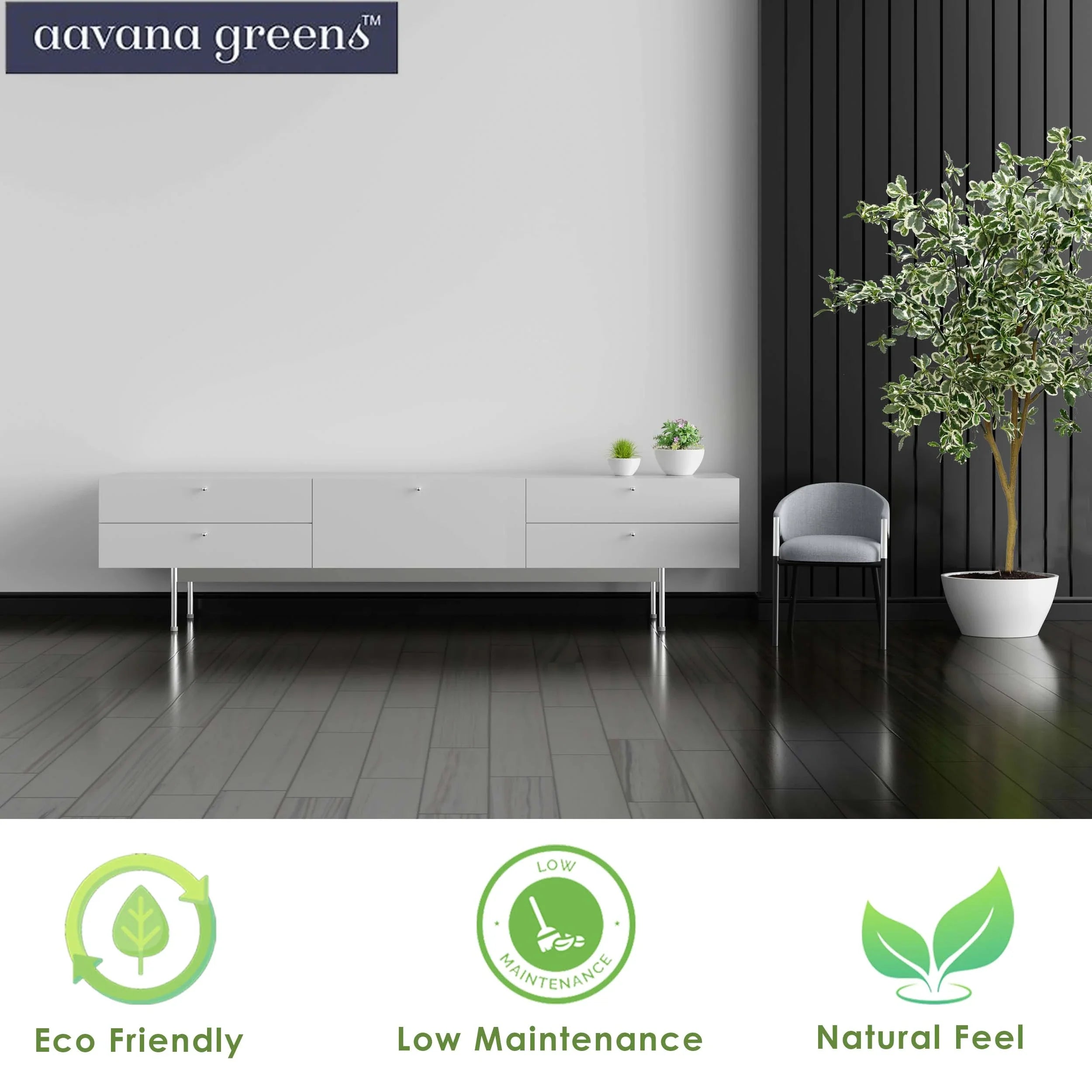 5 Feet ( 152 cm )  Baby Ficus Artificial Plants Pack Of 1