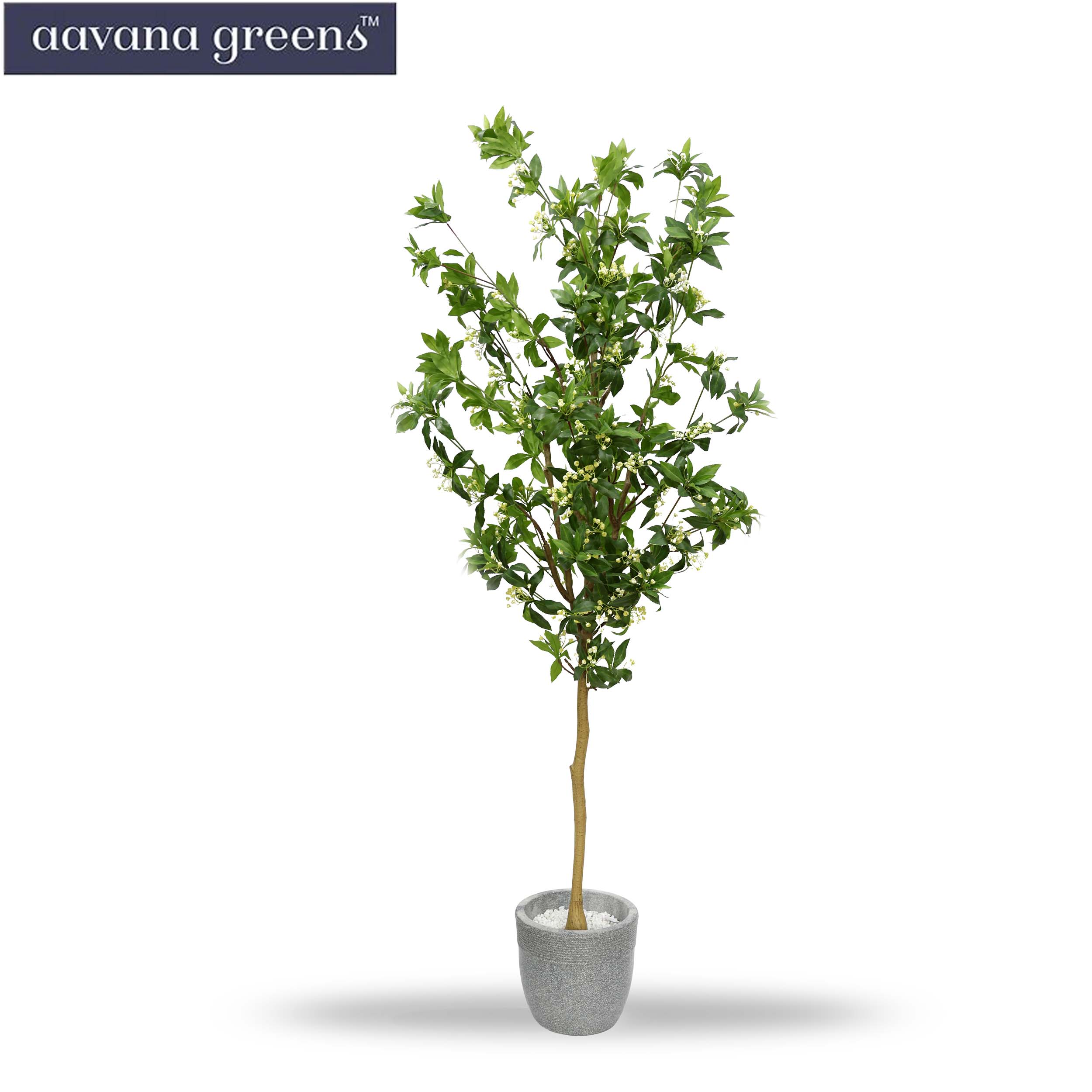 7 Feet (213 cm) Nannyberrry Artificial Plants Pack of 1