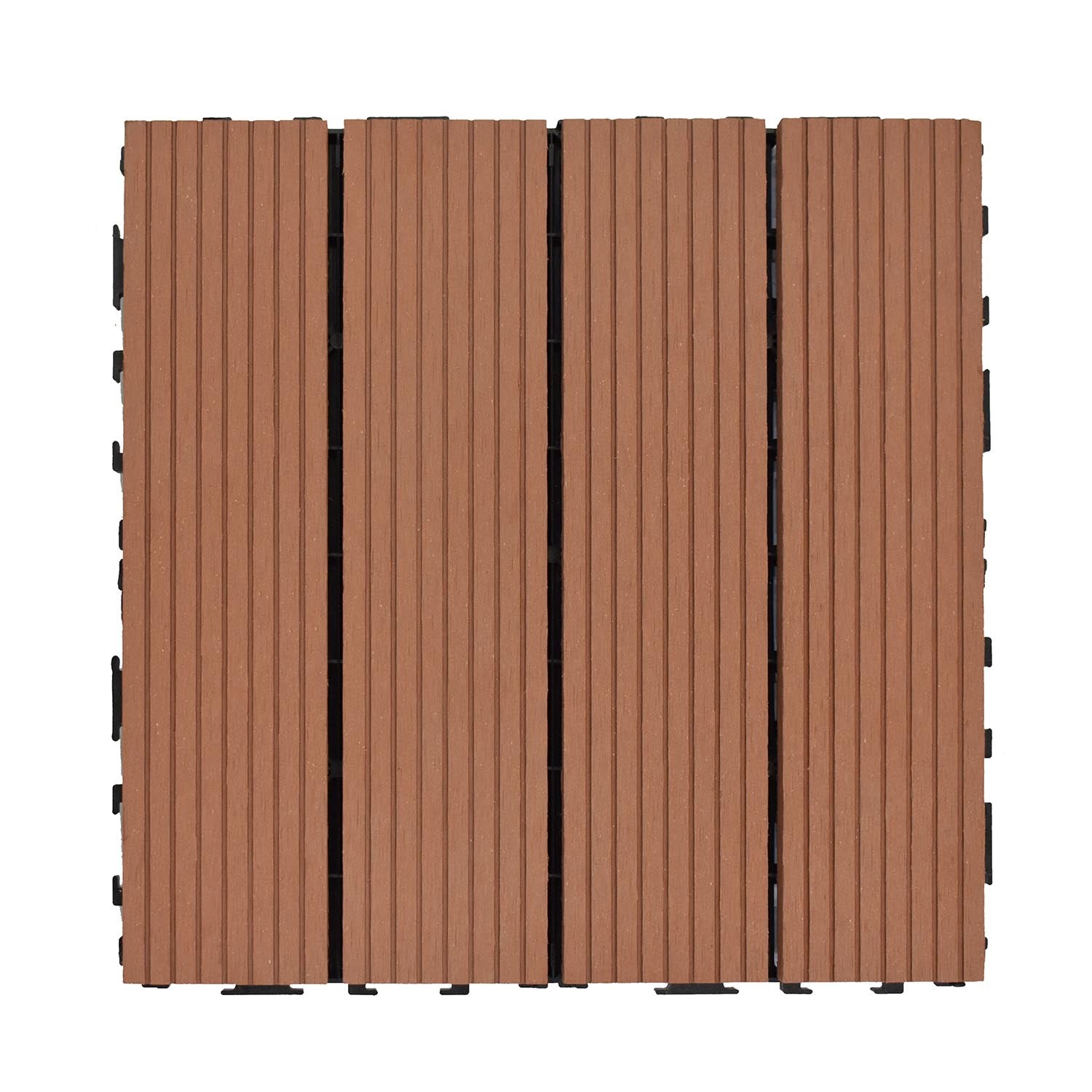 WPC Deck Tiles (30x30 CM) Brown