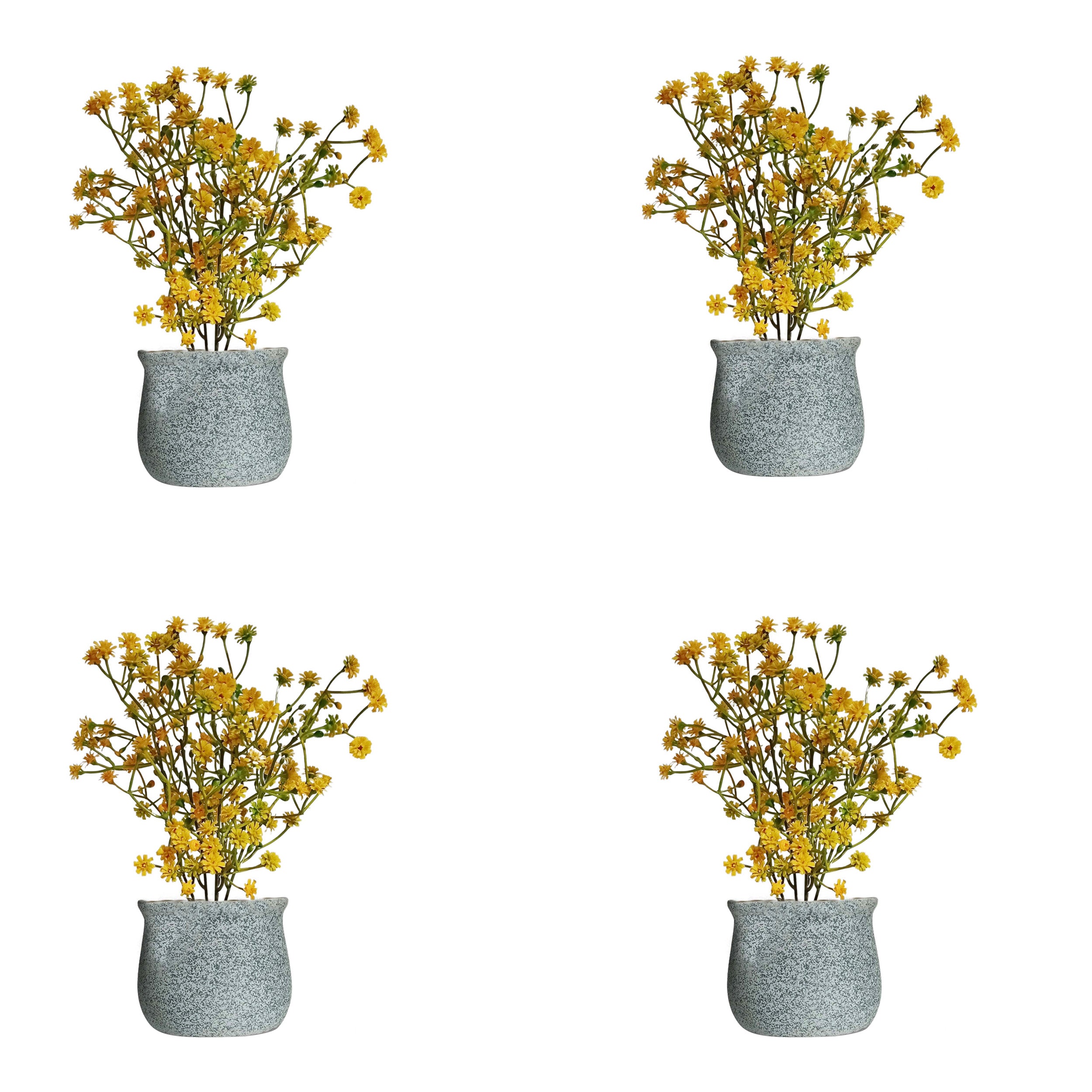 Artificial Bonsai Plant With CERAMIC POT (Height - 24 CM)