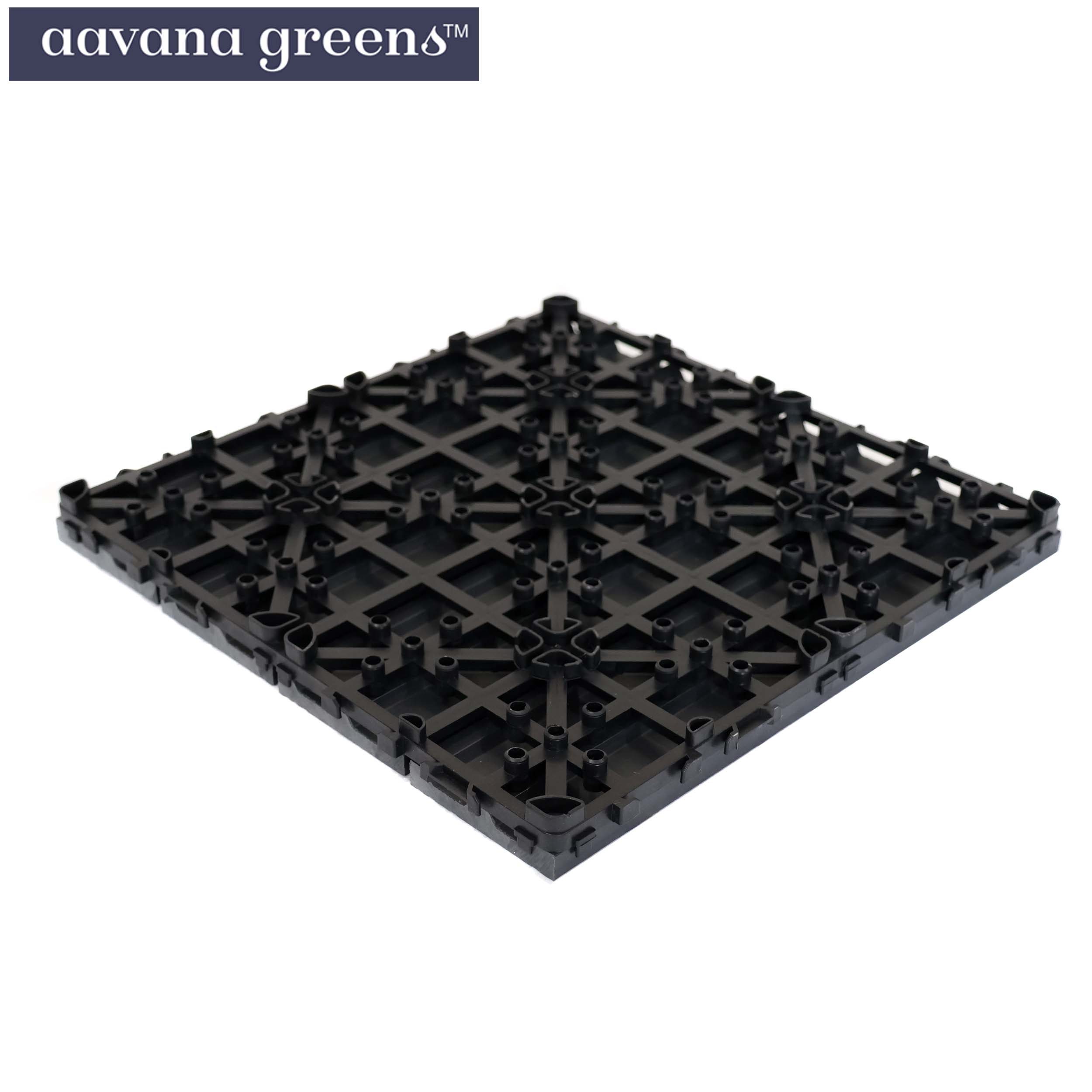 WPC Deck Tiles (30x30 CM) 3D Light Grey