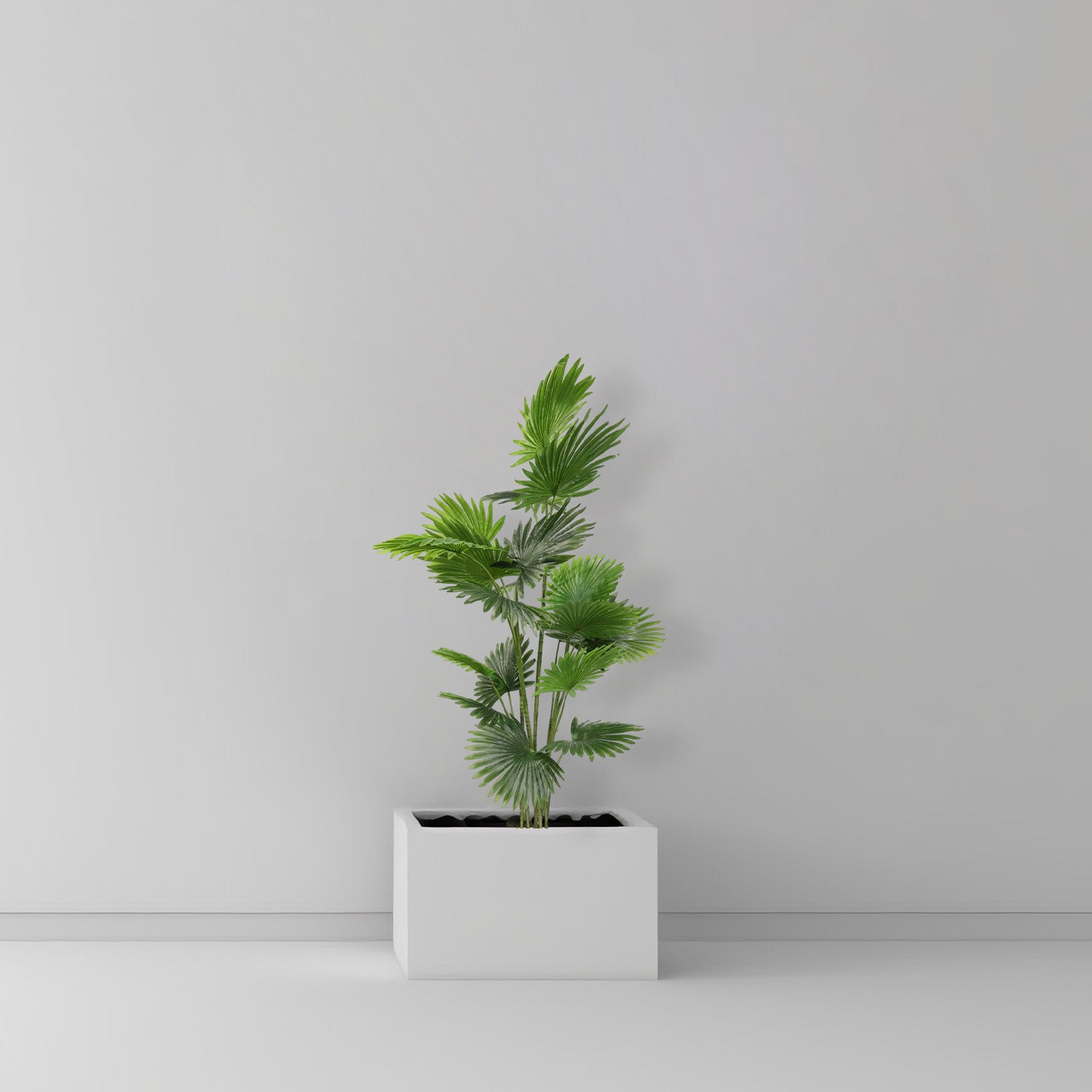 6.5 Feet (195 CM) Artificial Bamboo Plant for Indoor and Outdoor, Home, Shop, Office, Restaurant Decoration Dark Green (Pack of 1)