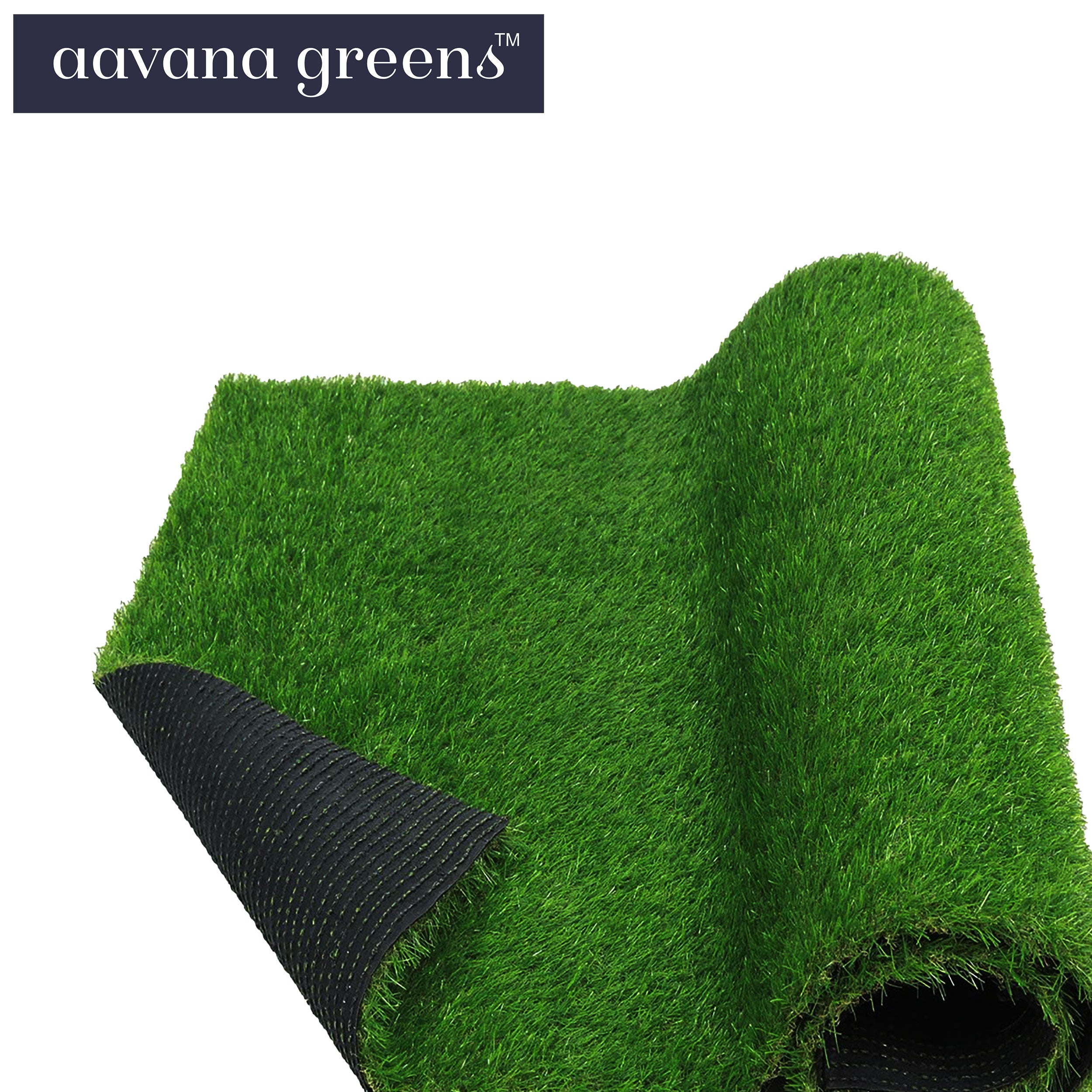 35mm Emerald Single Backing Artificial Grass 6.5 Feet Width PE & PU Material Grass For Indoor And Outdoor Use