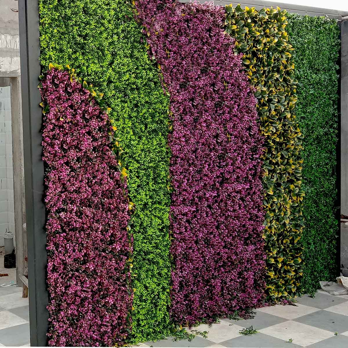 Artificial Vertical Garden Wall Panel 50X50 CM