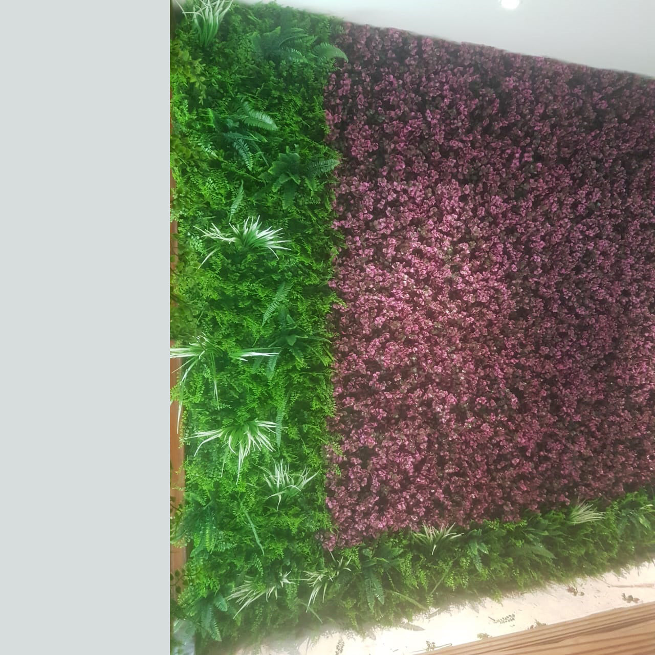 Artificial Vertical Garden Wall Panel 50X50 CM