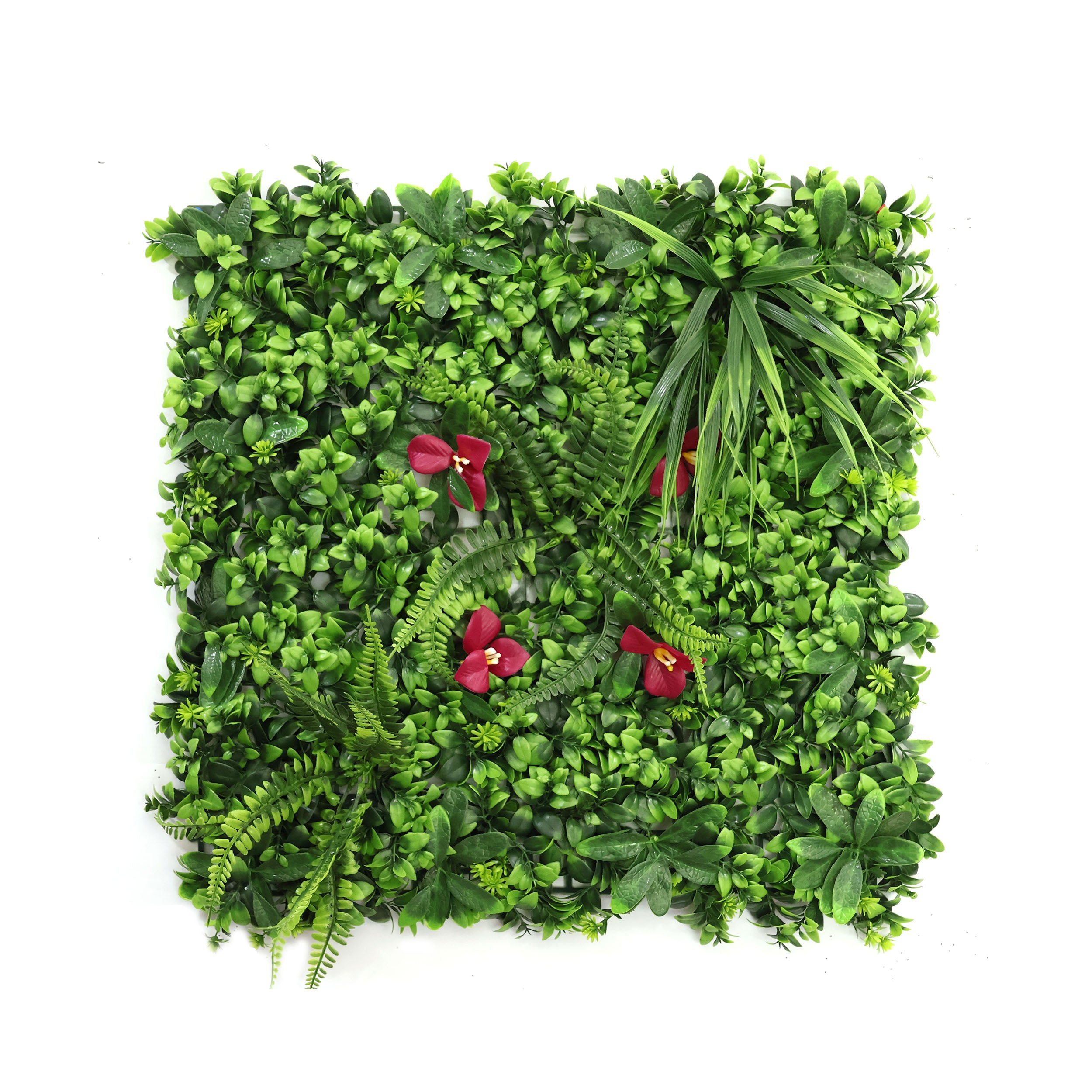 Artificial Vertical Garden Wall Panel 50X50 CM