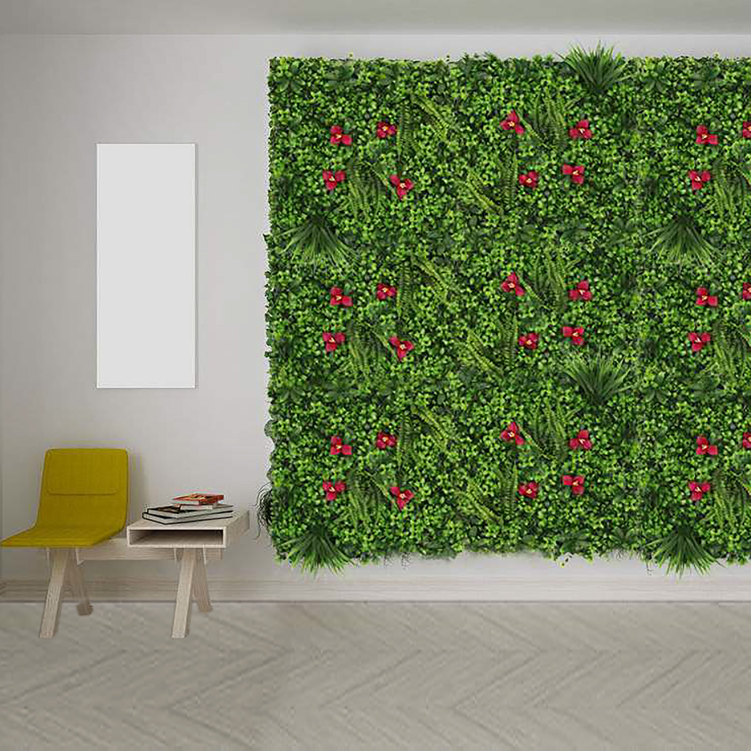 Artificial Vertical Garden Wall Panel 50X50 CM