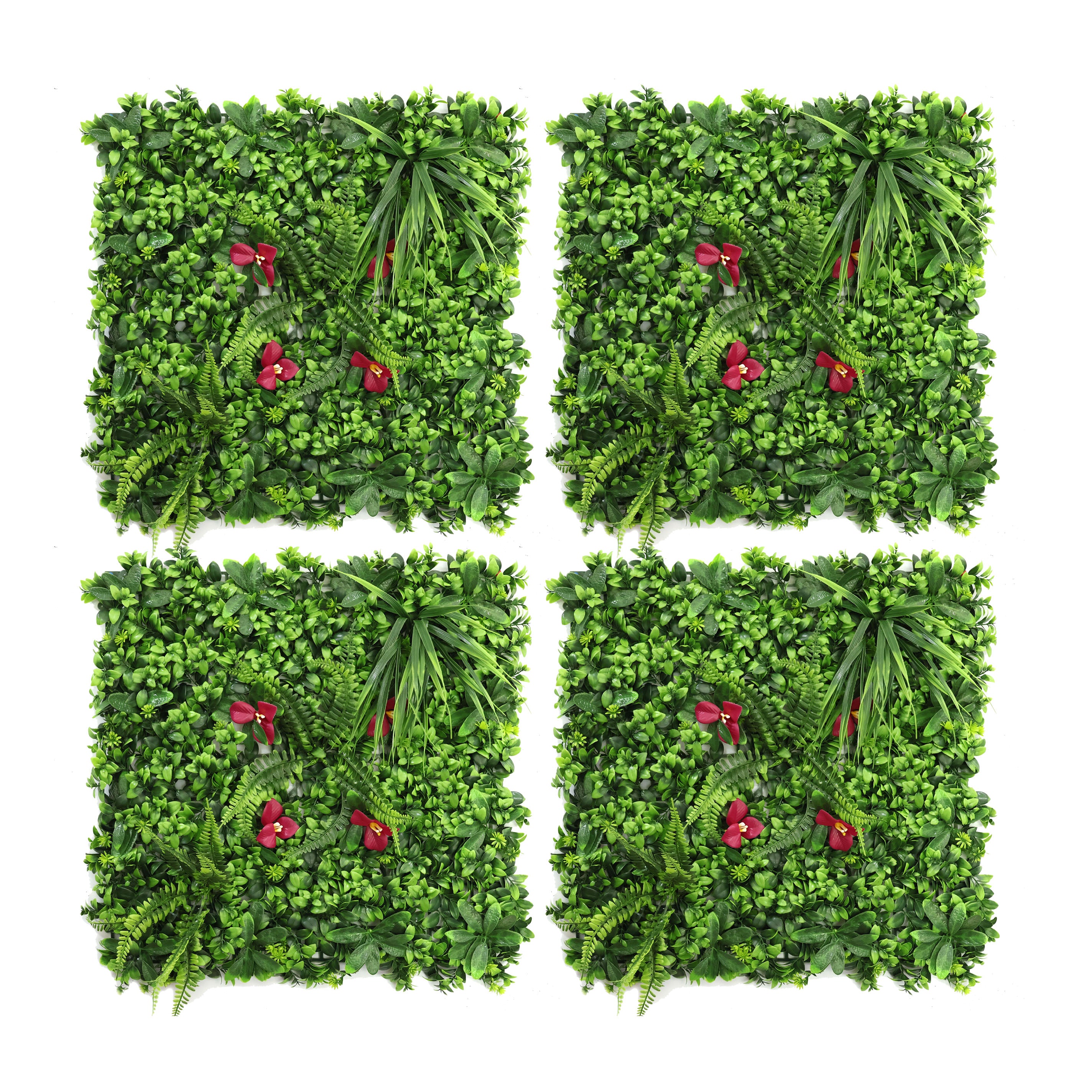 Artificial Vertical Garden Wall Panel 50X50 CM