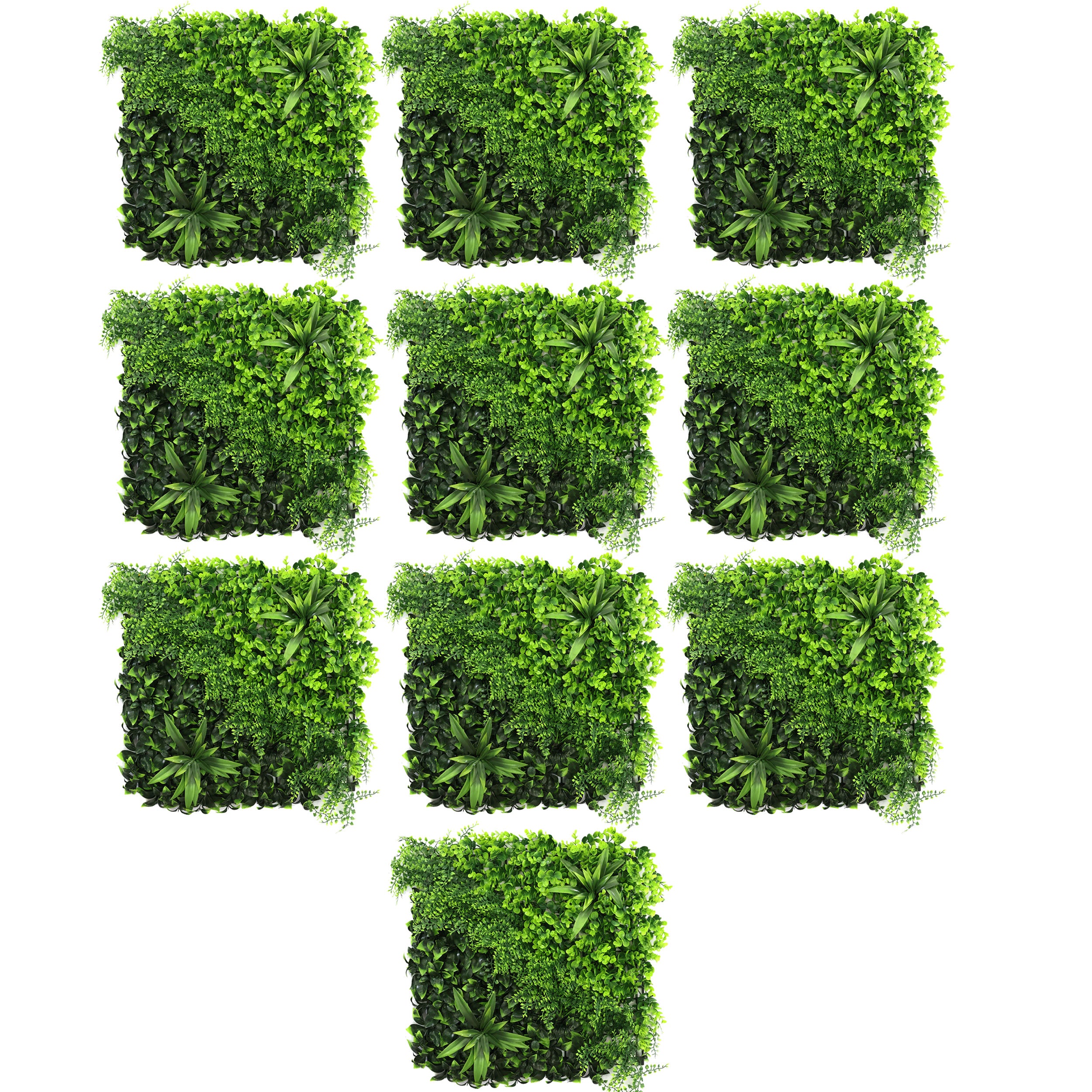 Artificial Vertical Garden Wall Panel 50X50 CM