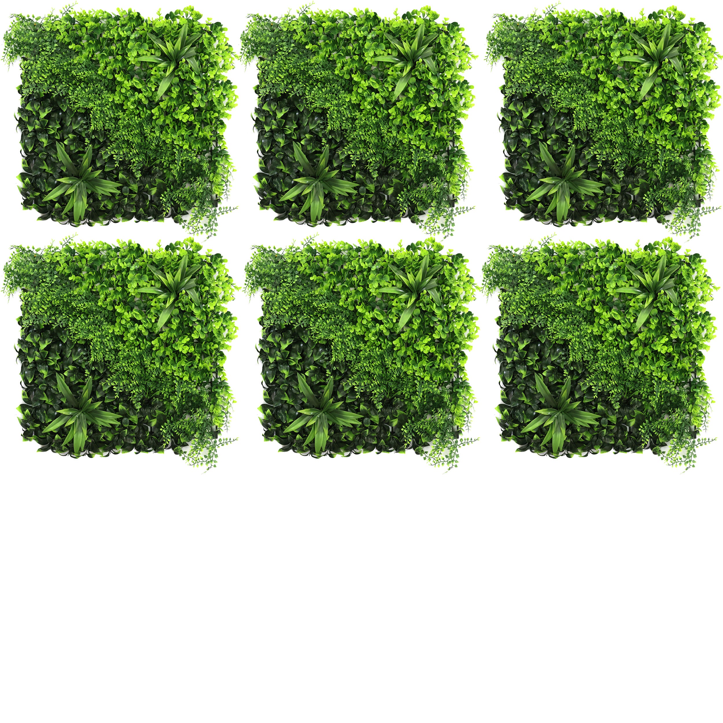 Artificial Vertical Garden Wall Panel 50X50 CM