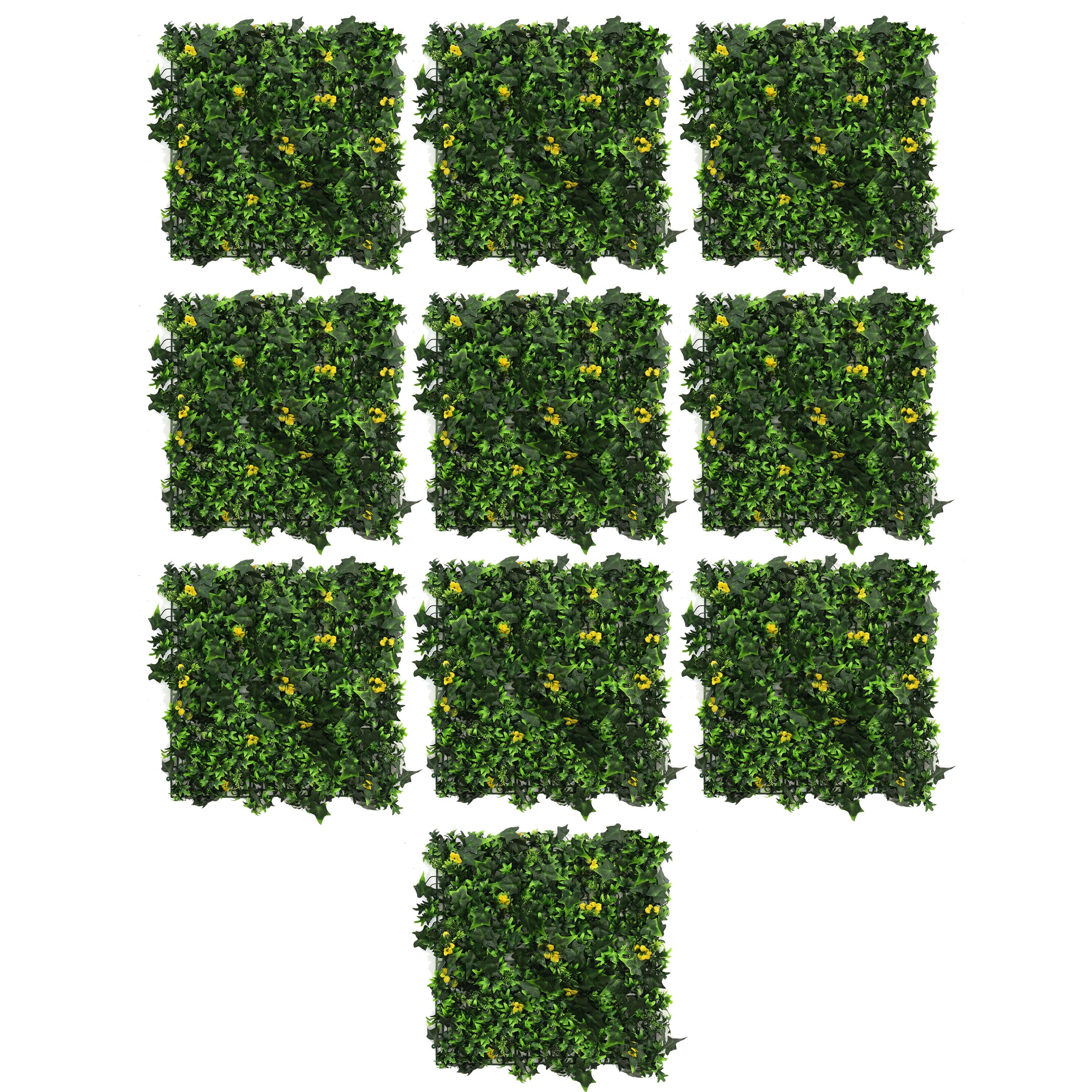 Artificial Vertical Garden Wall Panel 50X50 CM