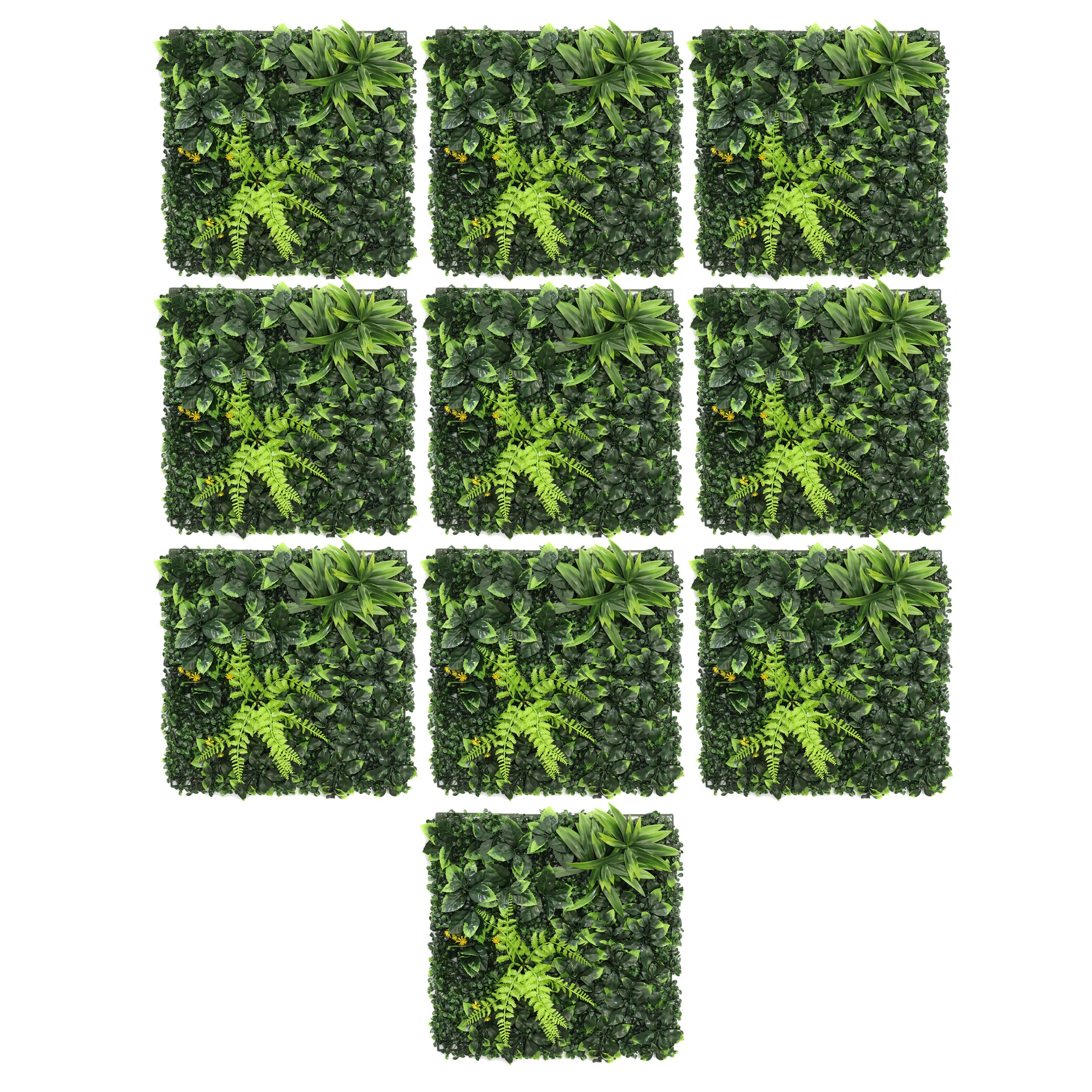 Artificial Vertical Garden Wall Panel 50X50 CM