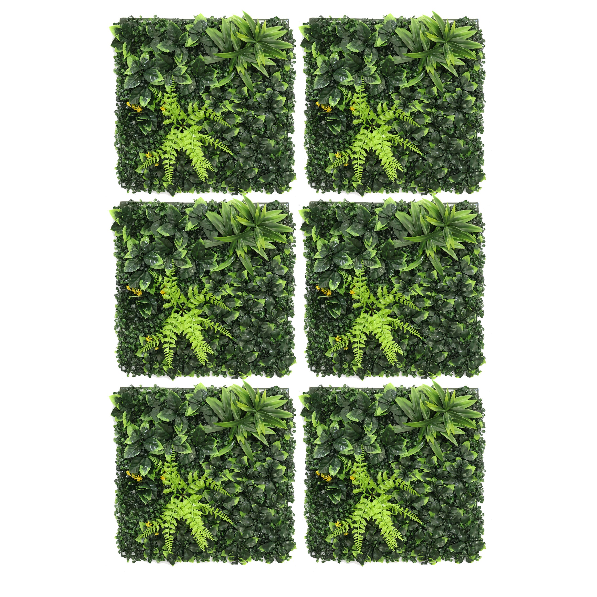 Artificial Vertical Garden Wall Panel 50X50 CM