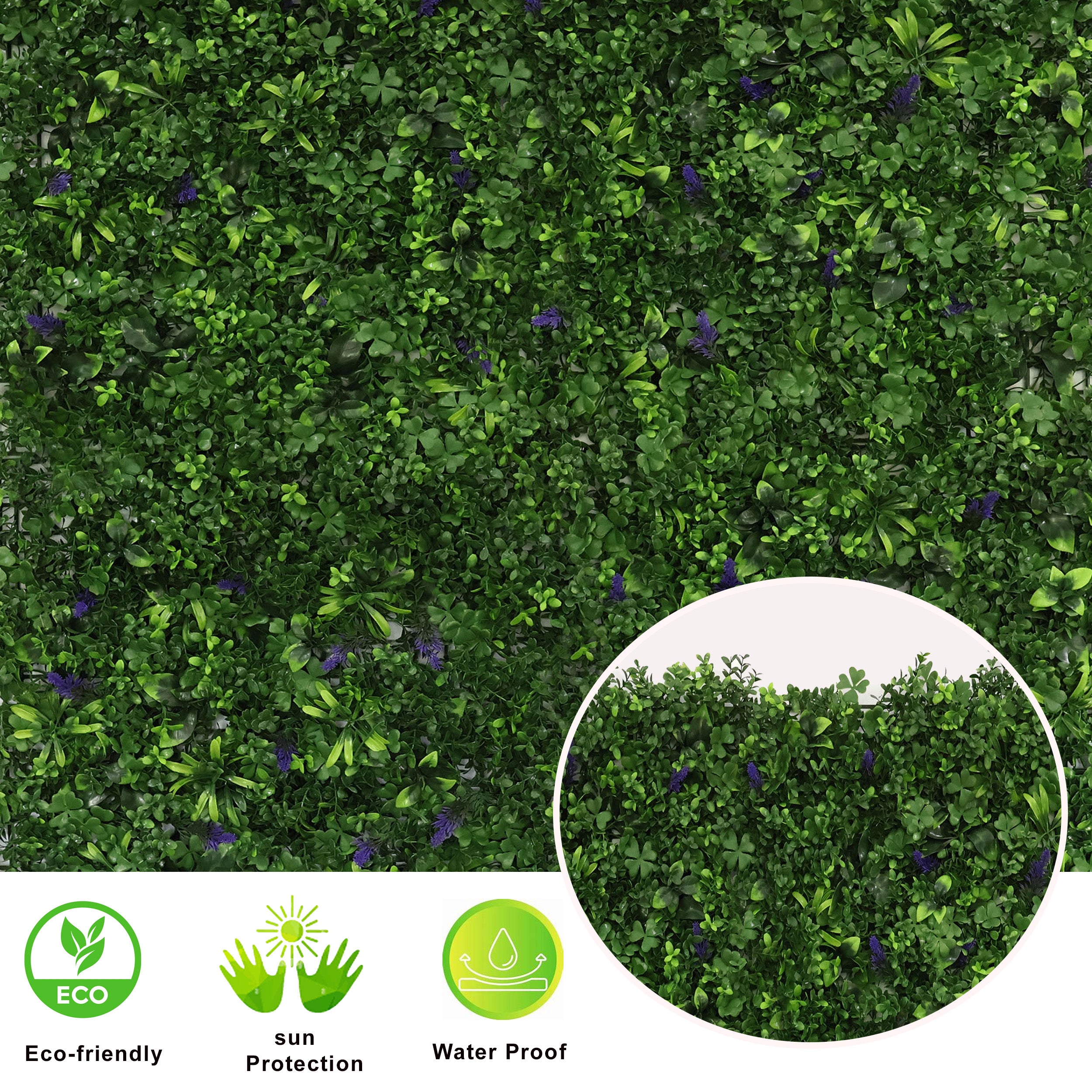 Artificial Vertical Garden Wall Panel 100X100 CM