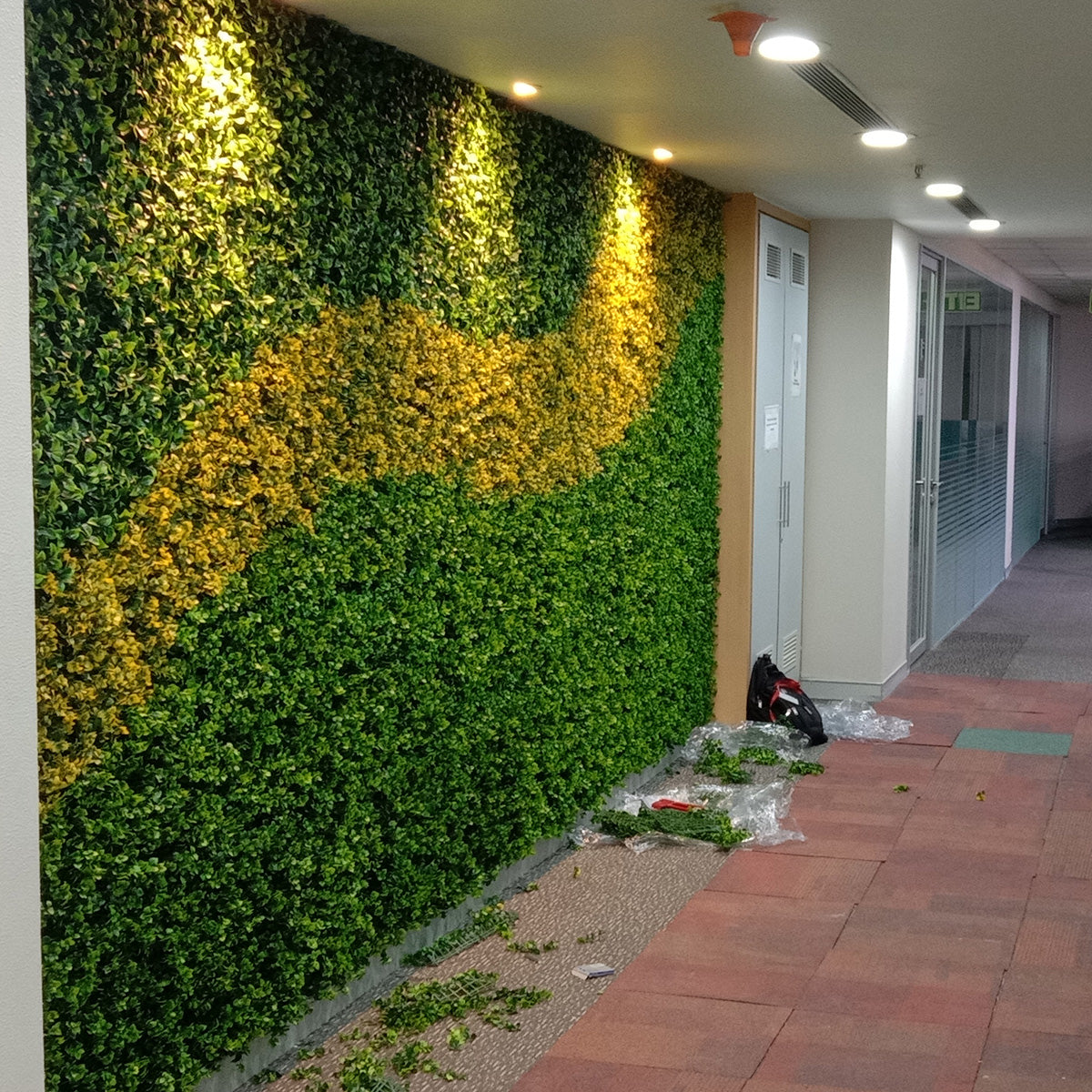 Artificial Vertical Garden Wall Panel 50X50 CM