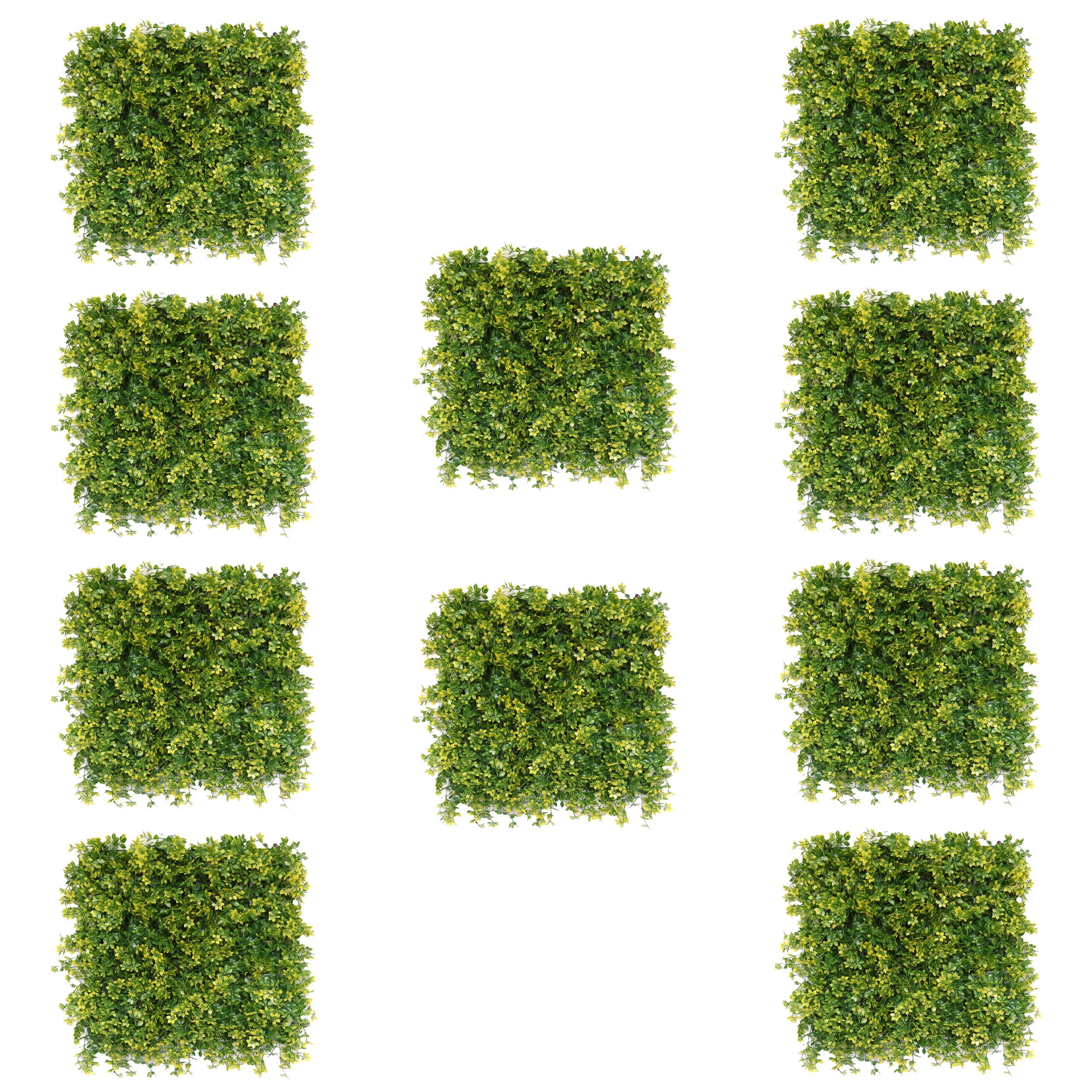 Aavana Greens Artificial Vertical Garden Wall Panel 50X50 CM