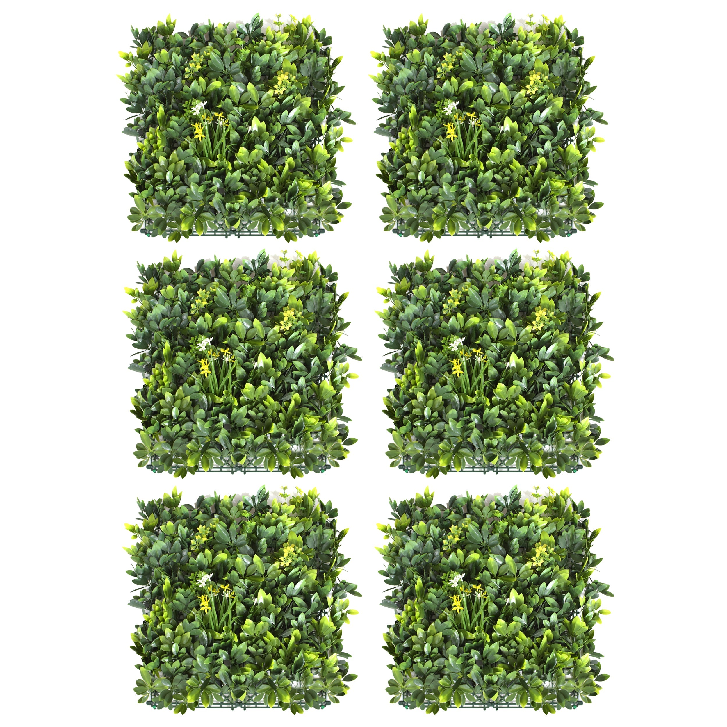 Artificial Vertical Garden Wall Panel 50X50 CM