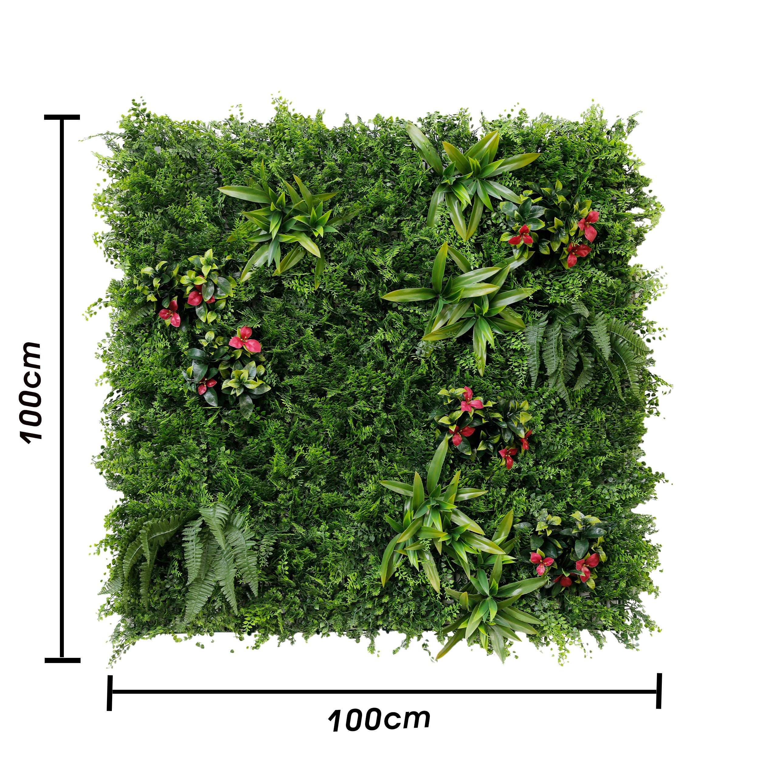 Artificial Vertical Garden Wall Panel 100X100 CM