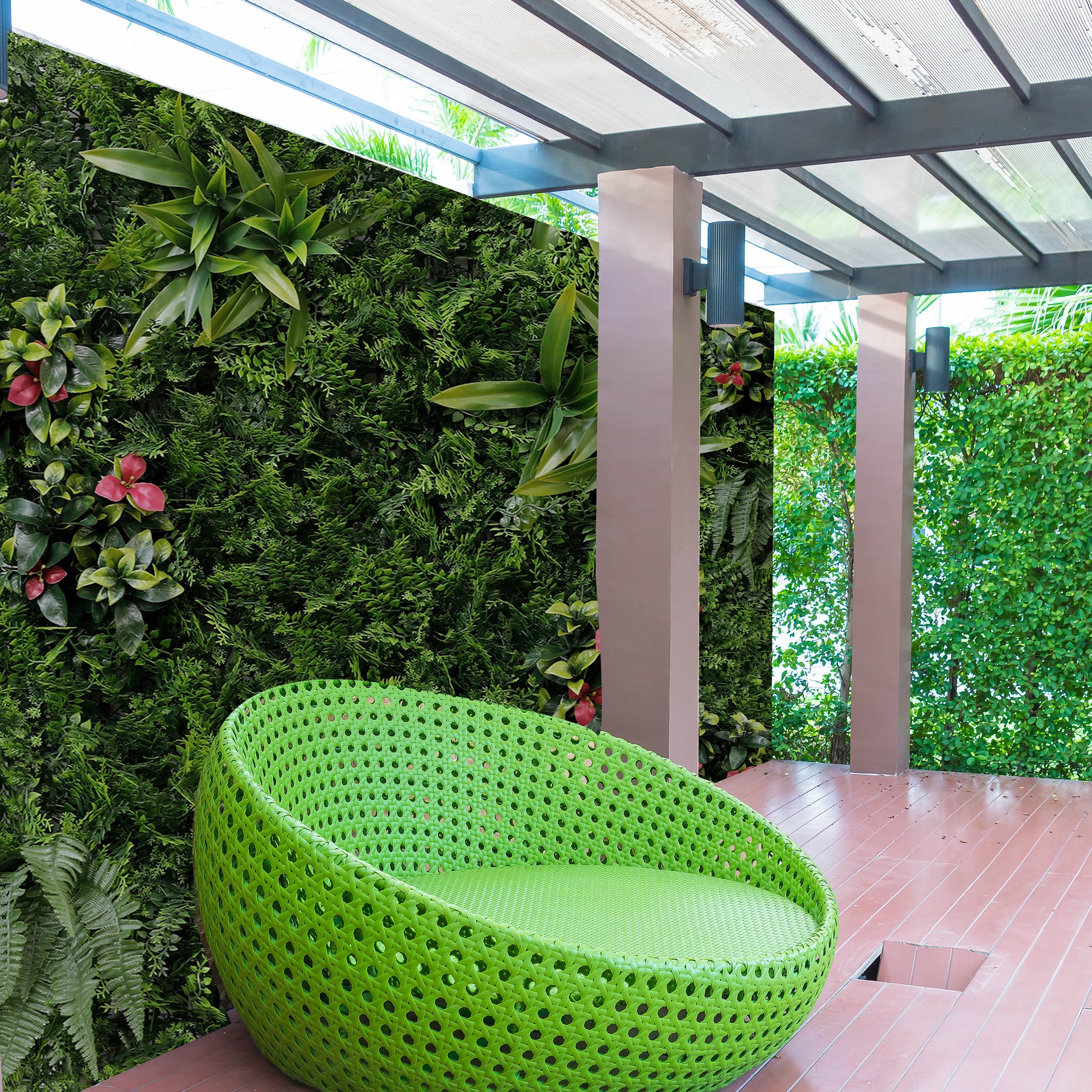 Artificial Vertical Garden Wall Panel 100X100 CM