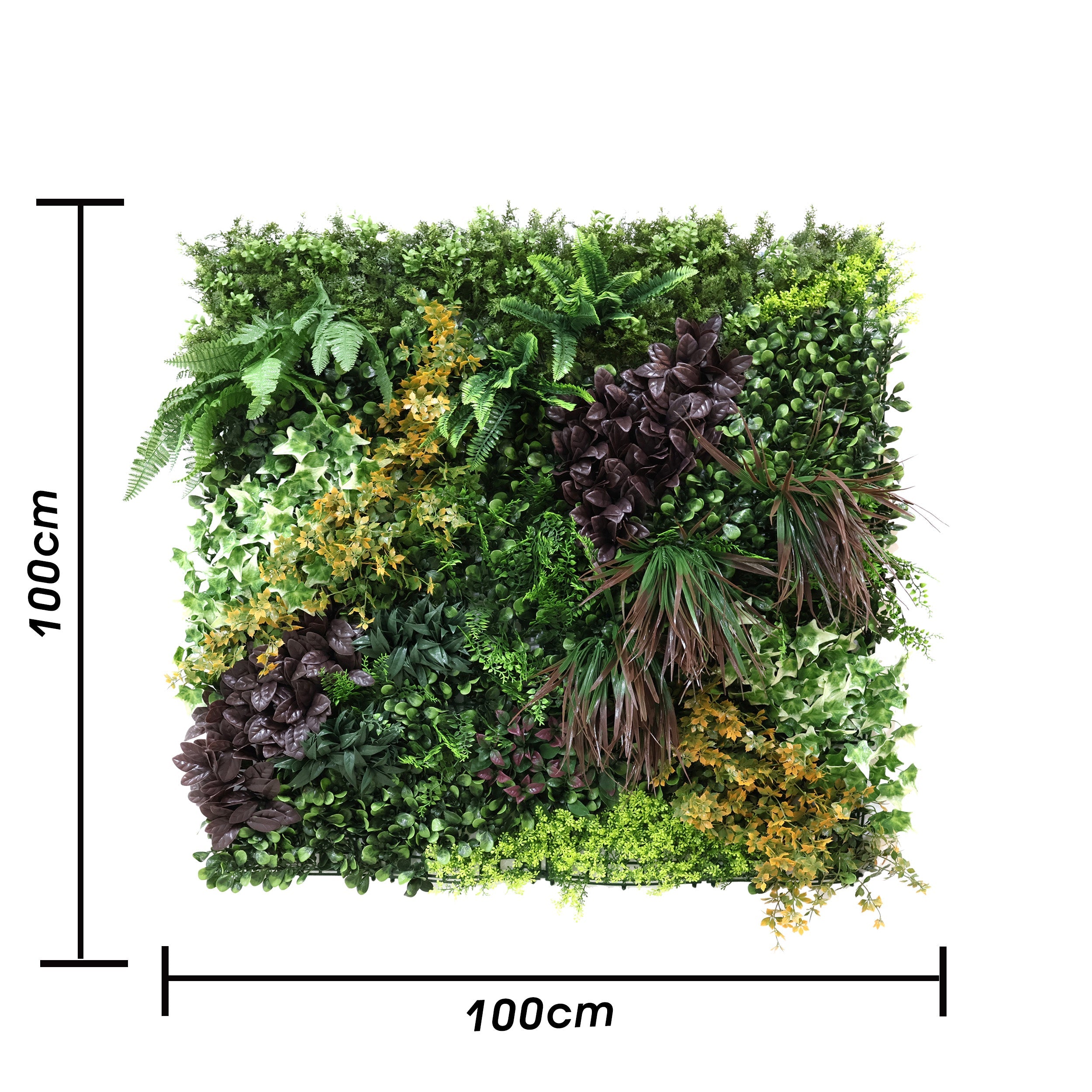 Artificial Vertical Garden Wall Panel 100X100 CM