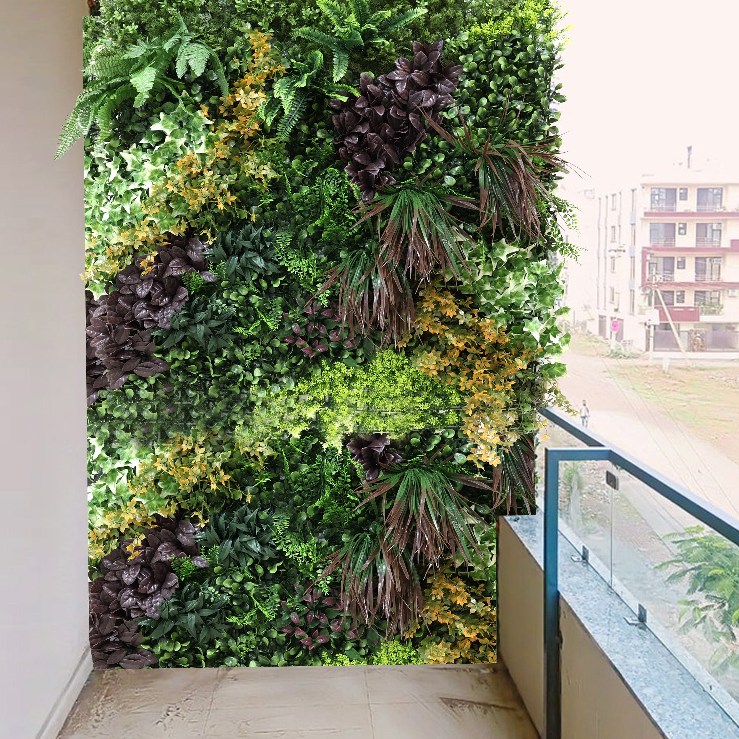 Artificial Vertical Garden Wall Panel 100X100 CM