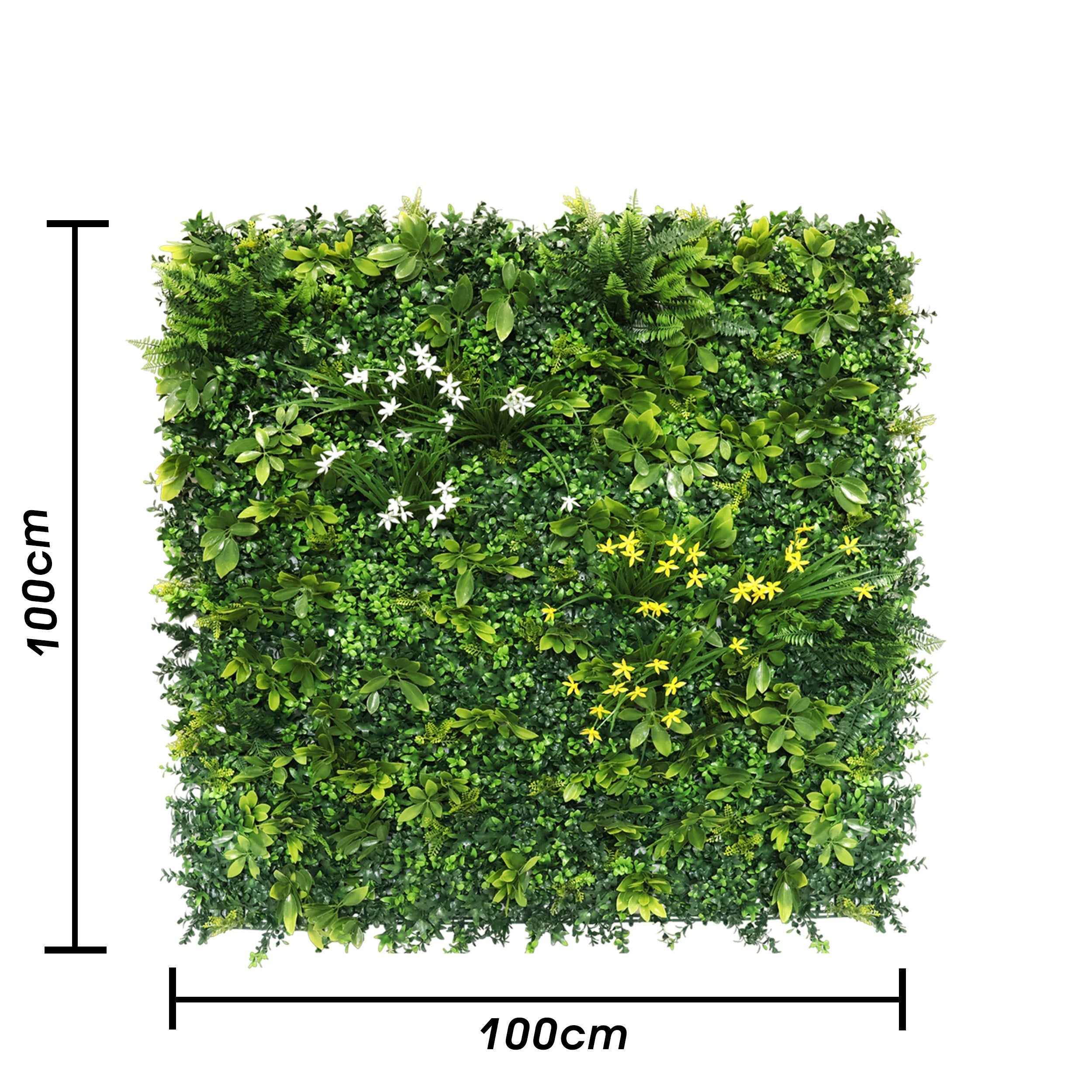 Artificial Vertical Garden Wall Panel 100X100 CM