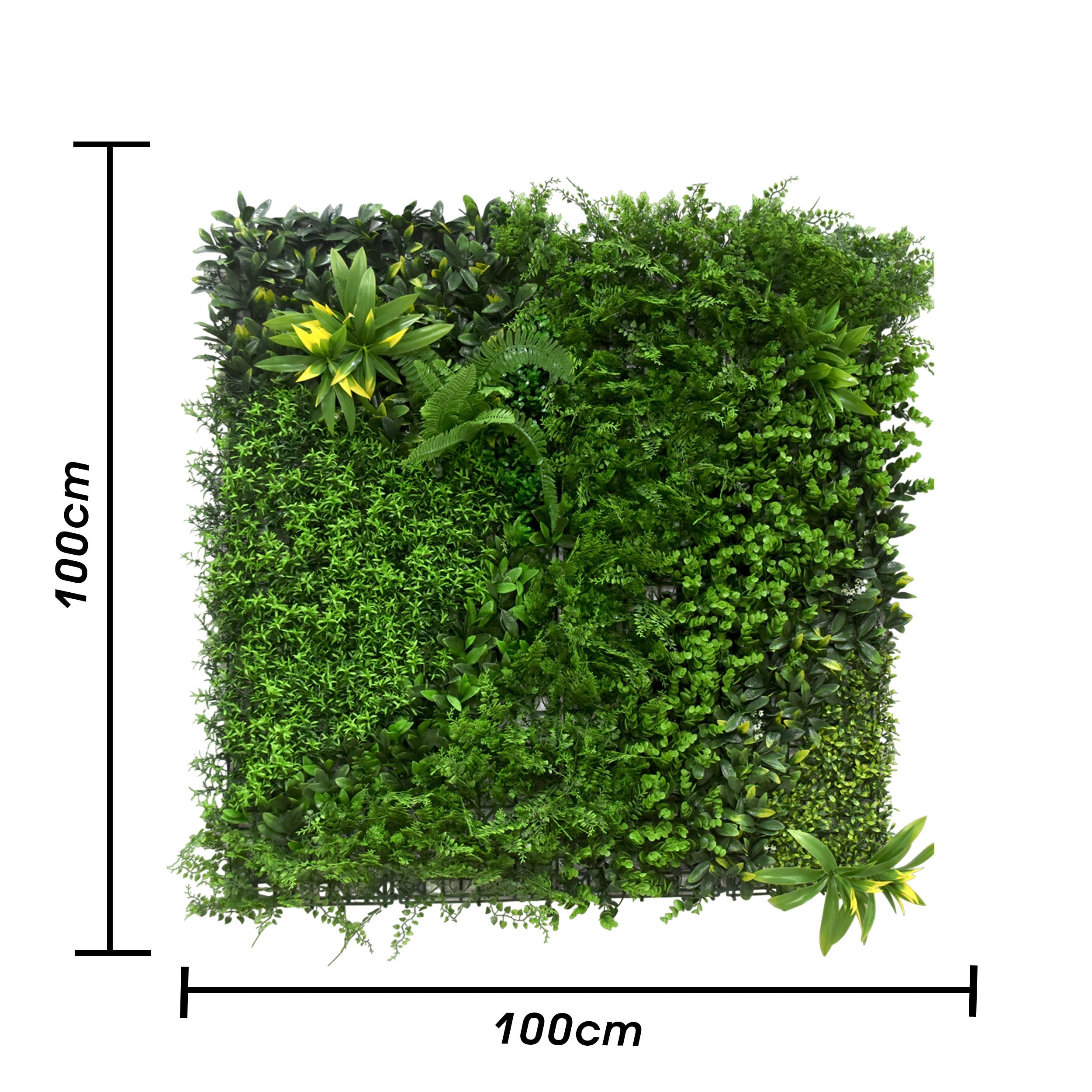 Artificial Vertical Garden Wall Panel 100X100 CM