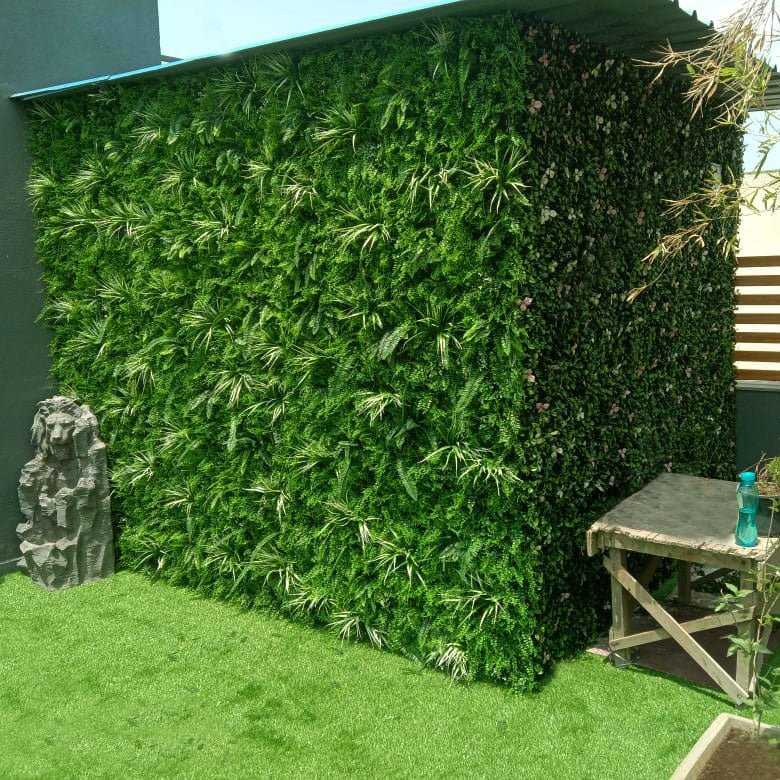 Artificial Vertical Garden Wall Panel 100X100 CM