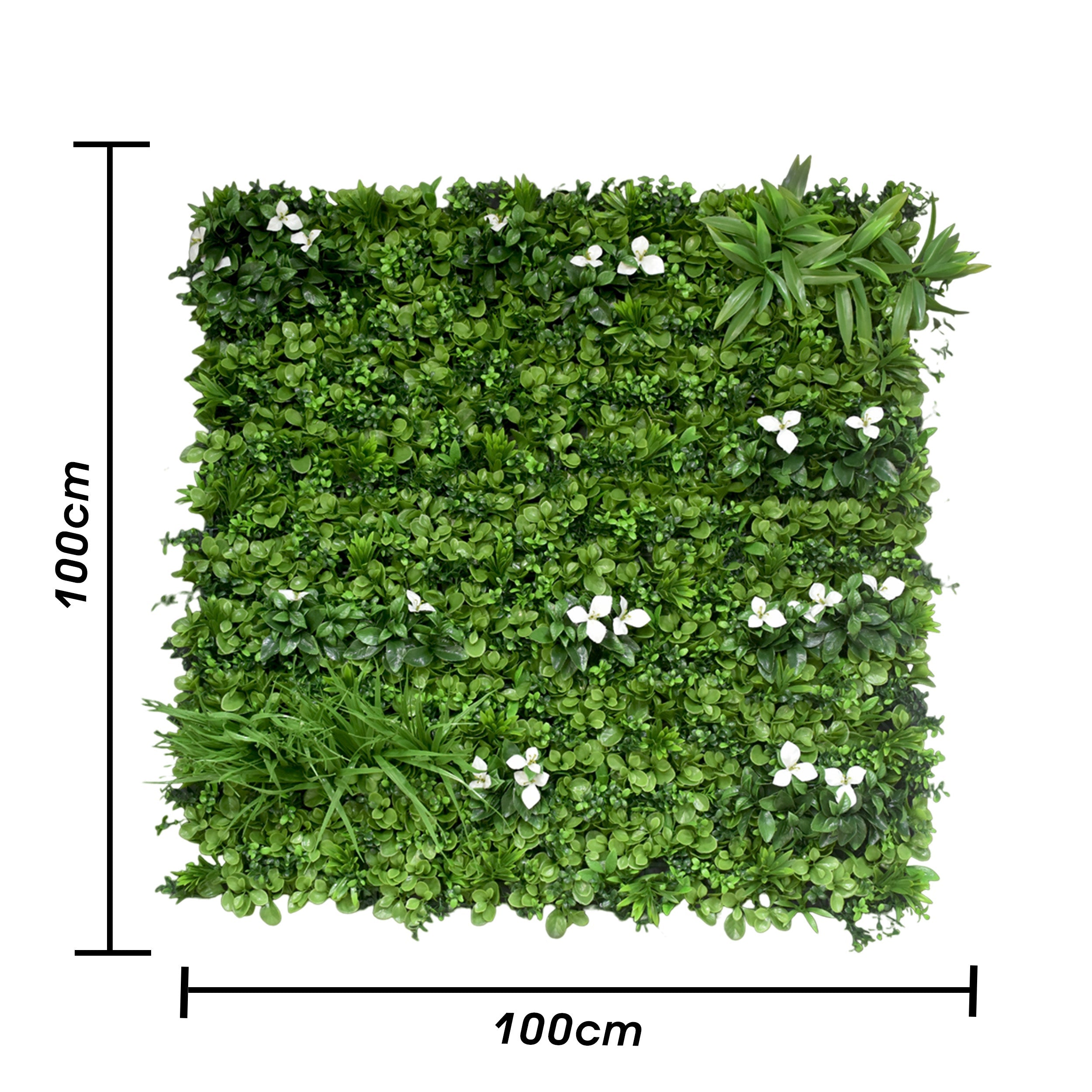 Artificial Vertical Garden Wall Panel 100X100 CM