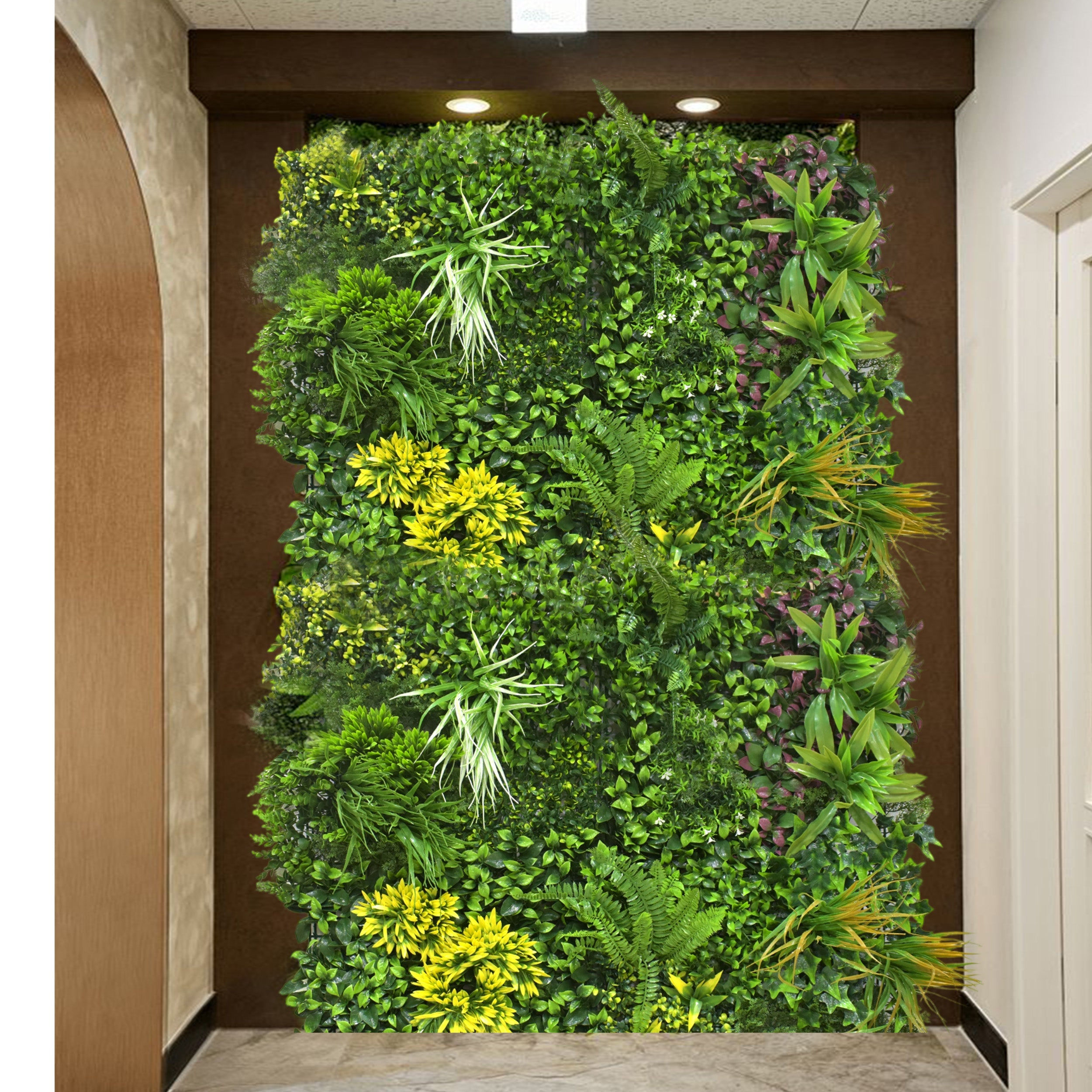 Artificial Vertical Garden Wall Panel 100X100 CM