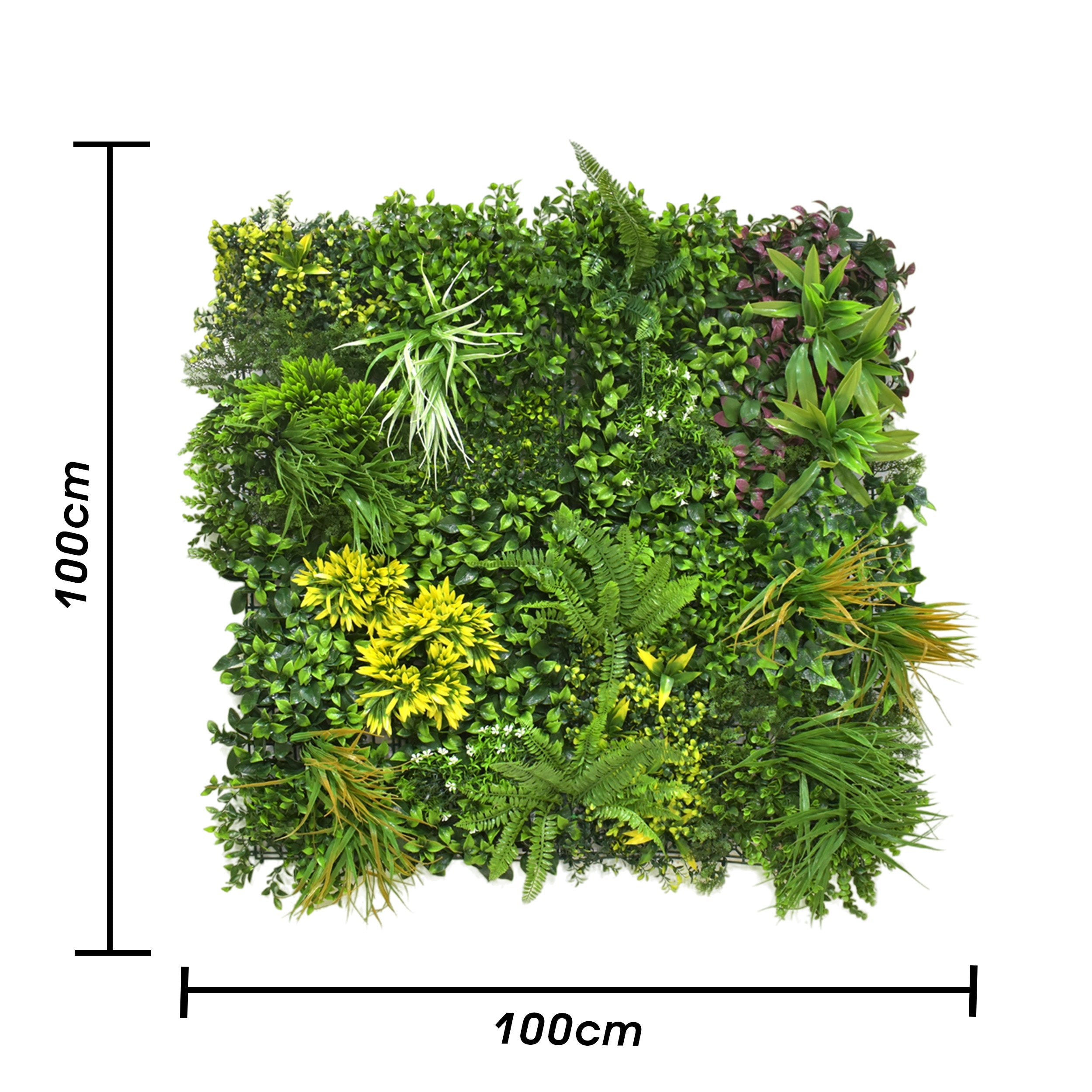 Artificial Vertical Garden Wall Panel 100X100 CM