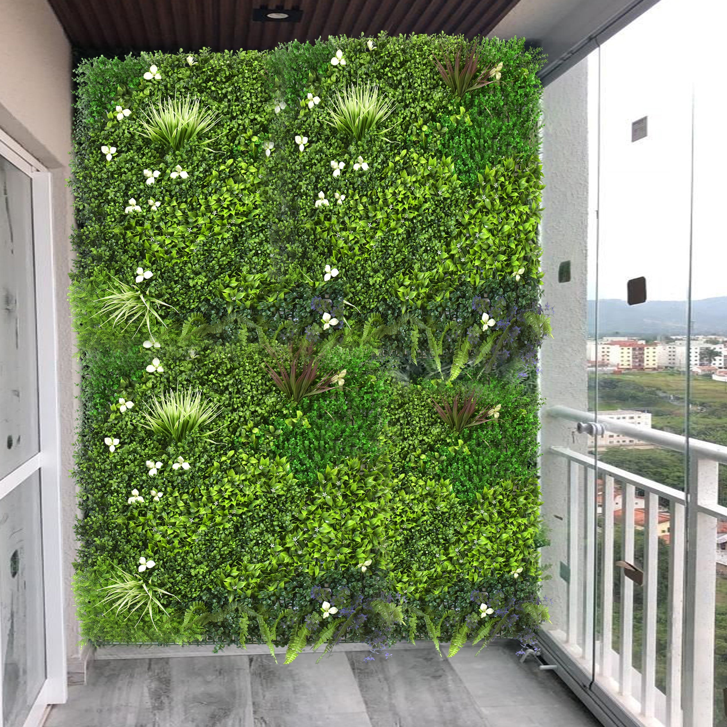 Artificial Vertical Garden Wall Panel 100X100 CM