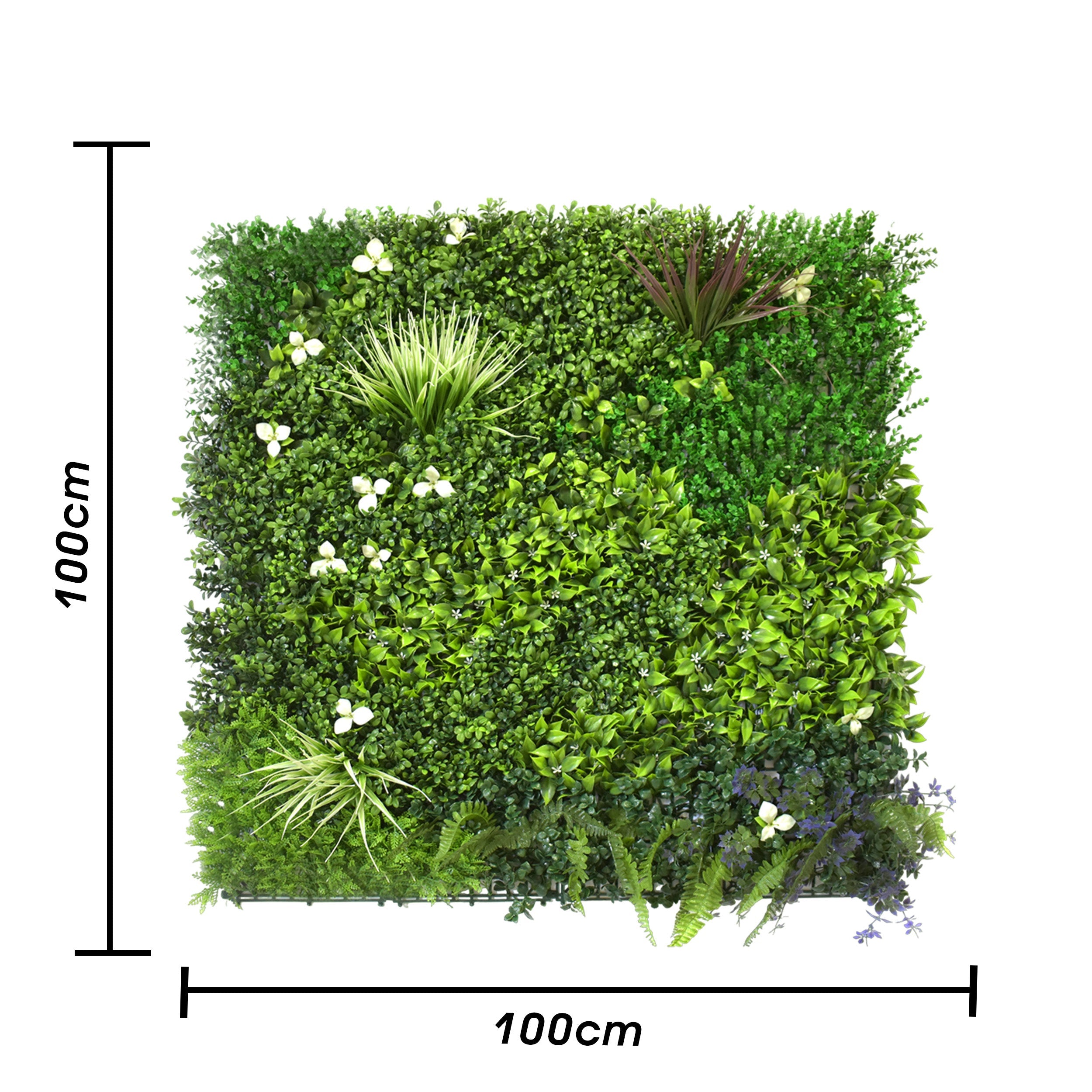 Artificial Vertical Garden Wall Panel 100X100 CM