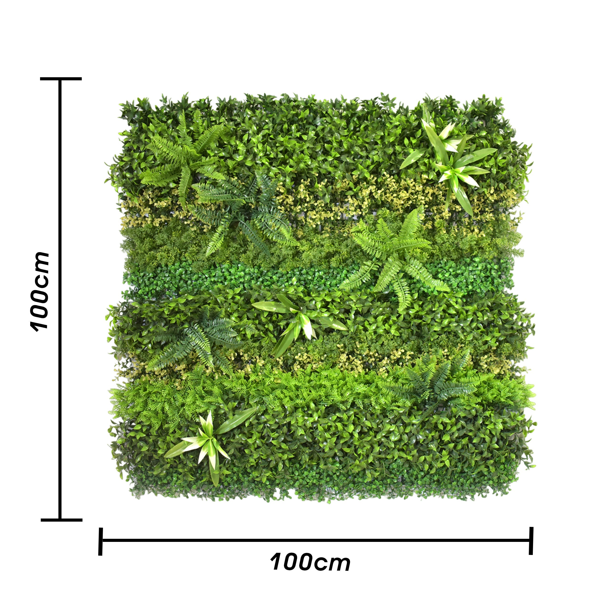 Artificial Vertical Garden Wall Panel 100X100 CM