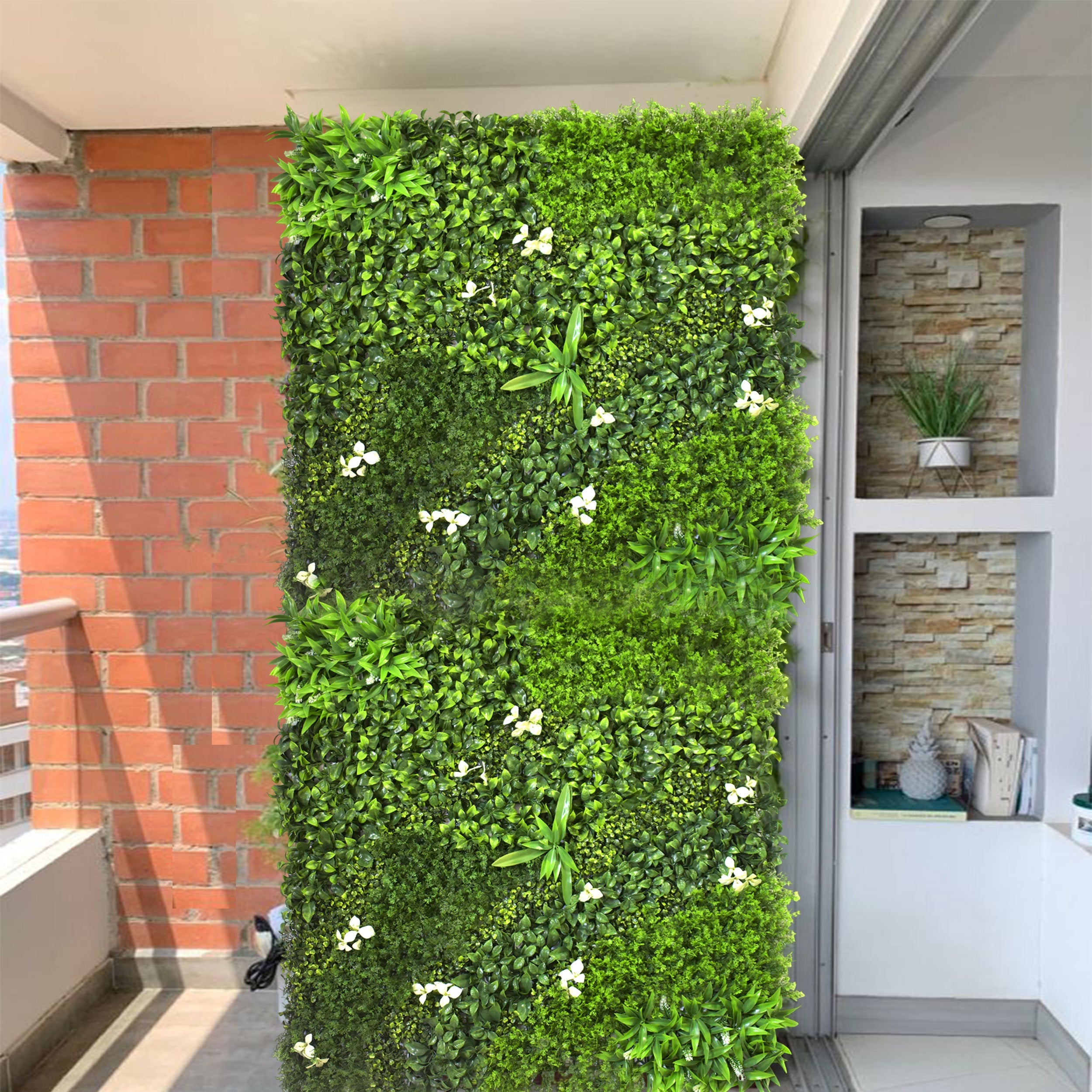 Artificial Vertical Garden Wall Panel 100X100 CM