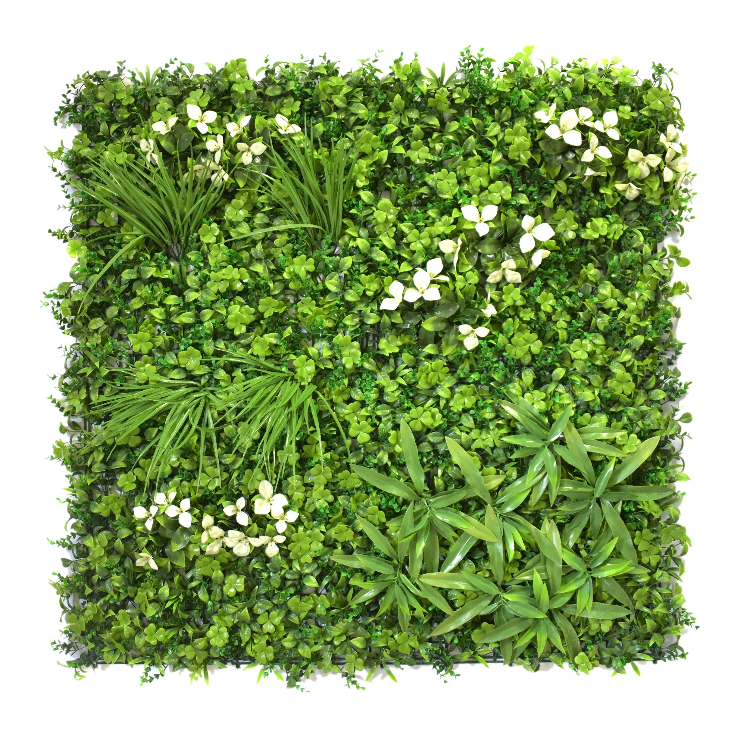 Aavana Greens Artificial Vertical Garden Wall Panel 100X100 CM For Home & Office Decoration 100% UV Indoor And Outdoor Use Option 20