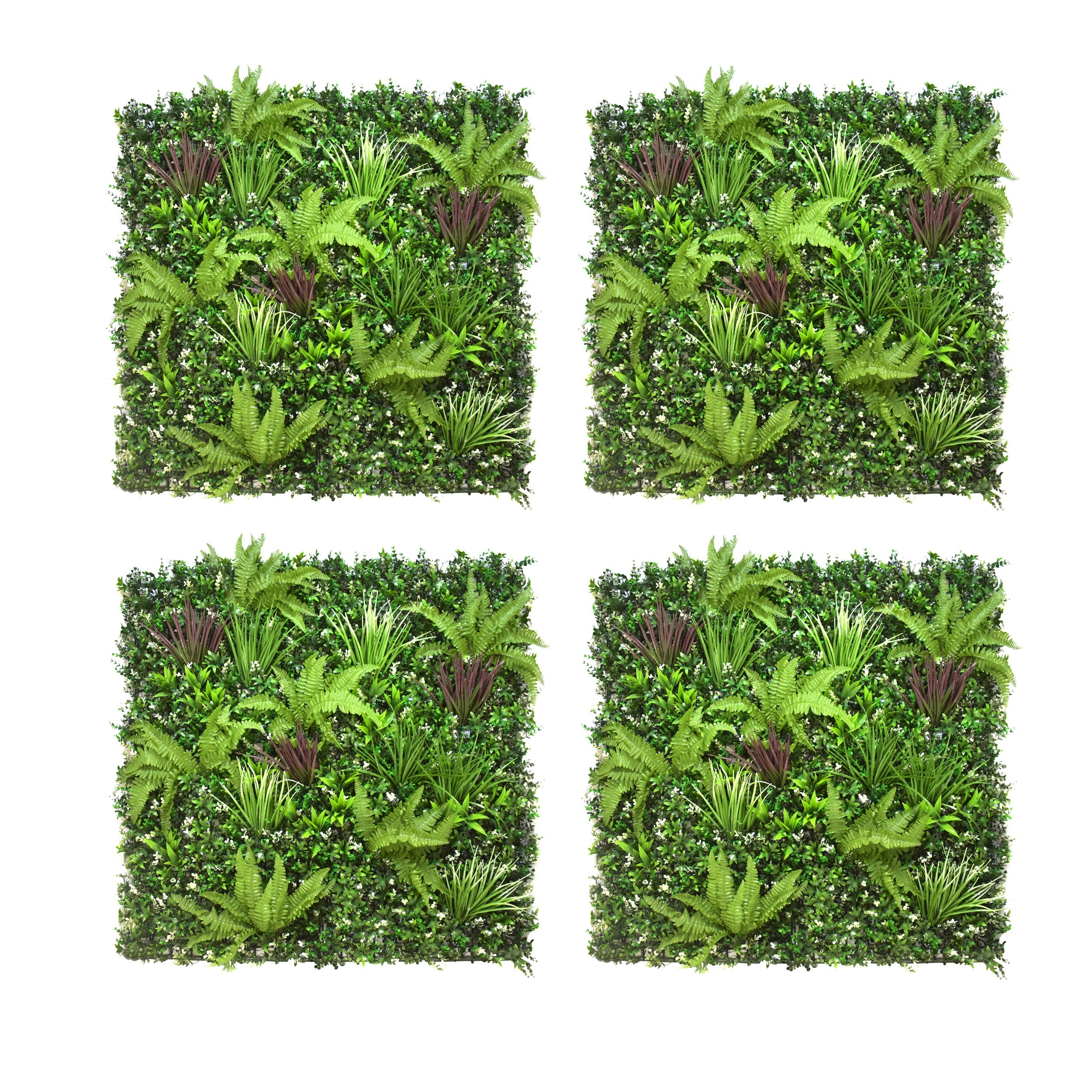 Aavana Greens Artificial Vertical Garden Wall Panel 100X100 CM For Home & Office Decoration 100% UV Indoor And Outdoor Use Option 21